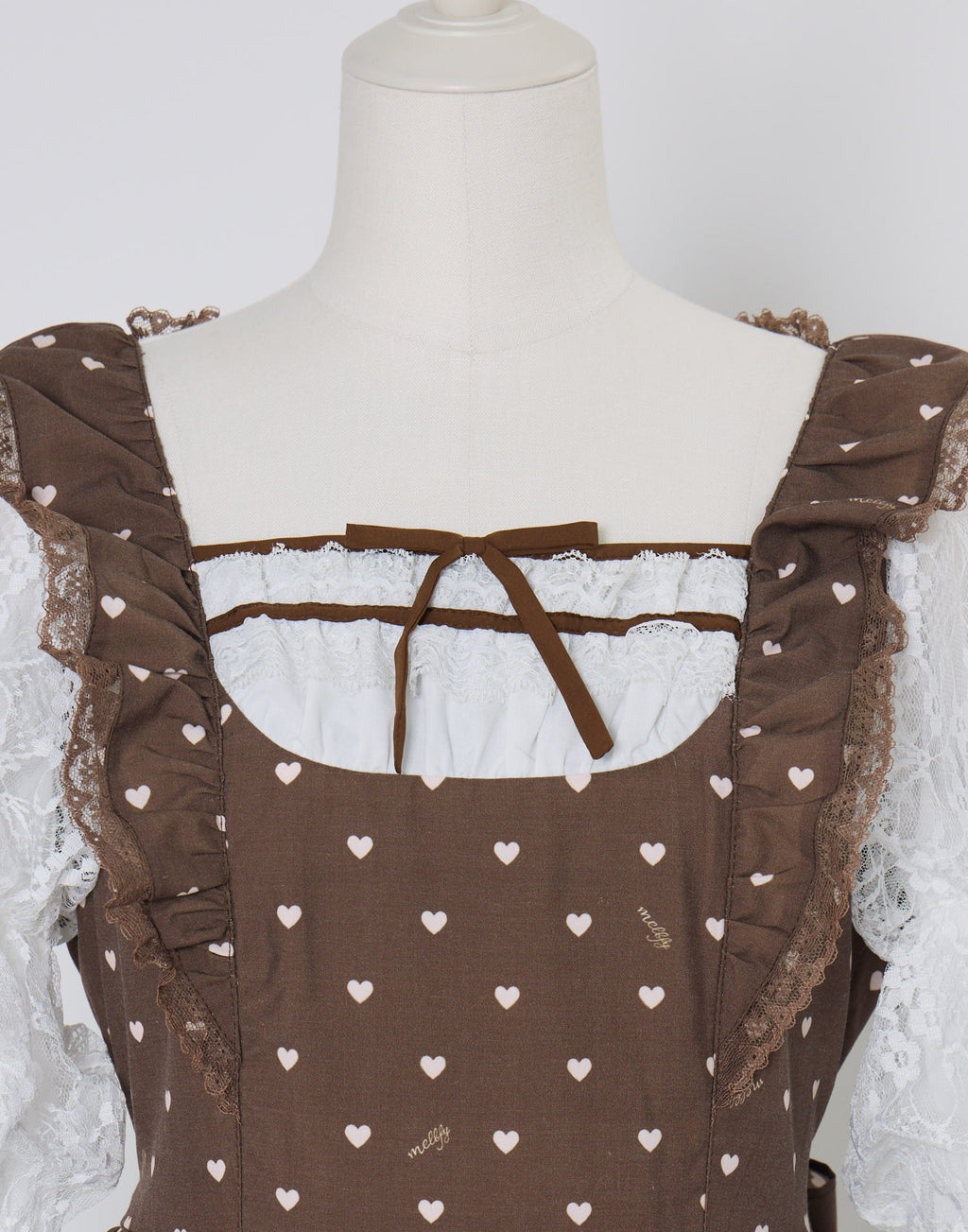 mellfy memory Chocolate de Love Letter Dress