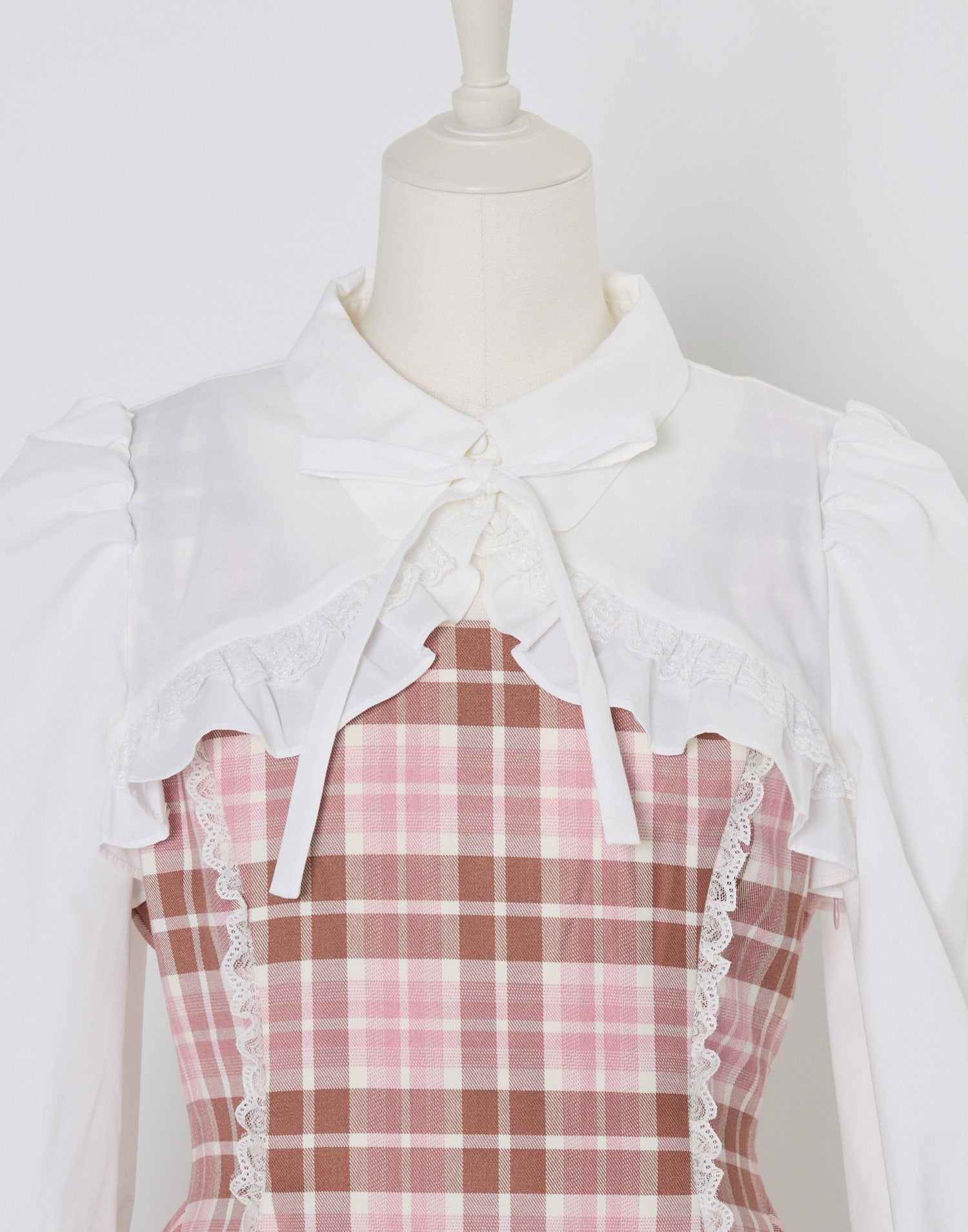 mellfy memory Melty Café Check Dress
