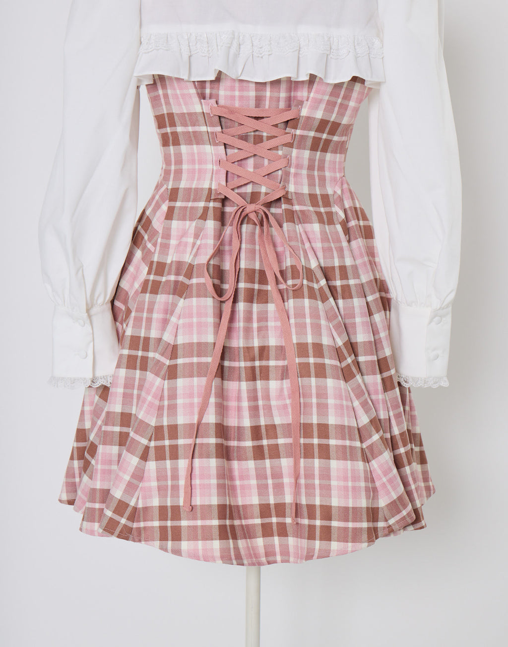 mellfy memory Melty Café Check Dress