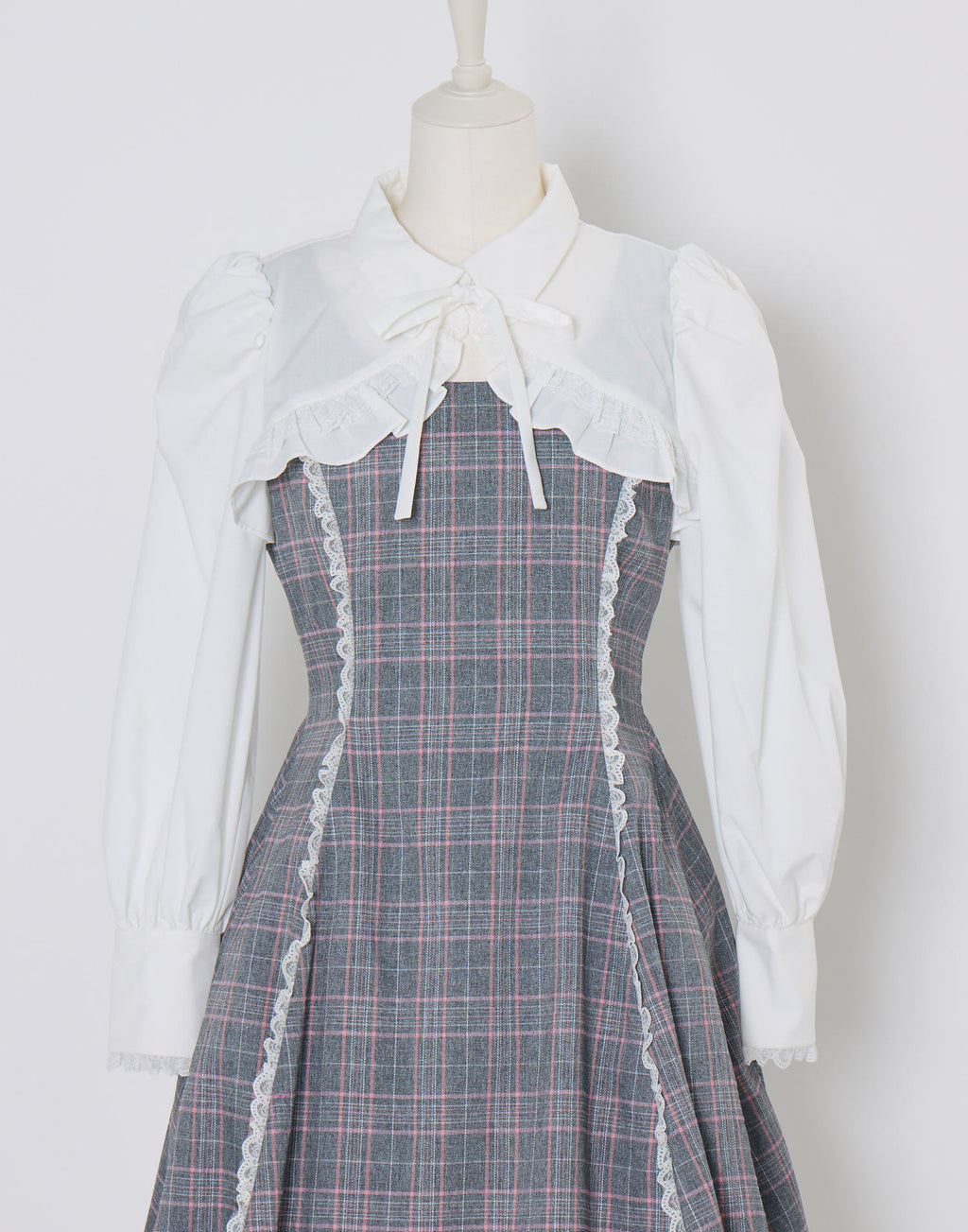 mellfy memory Melty Café Check Dress