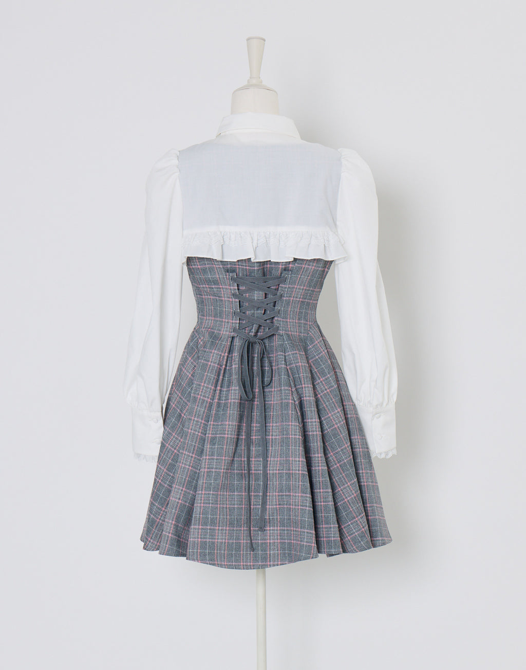 mellfy memory Melty Café Check Dress