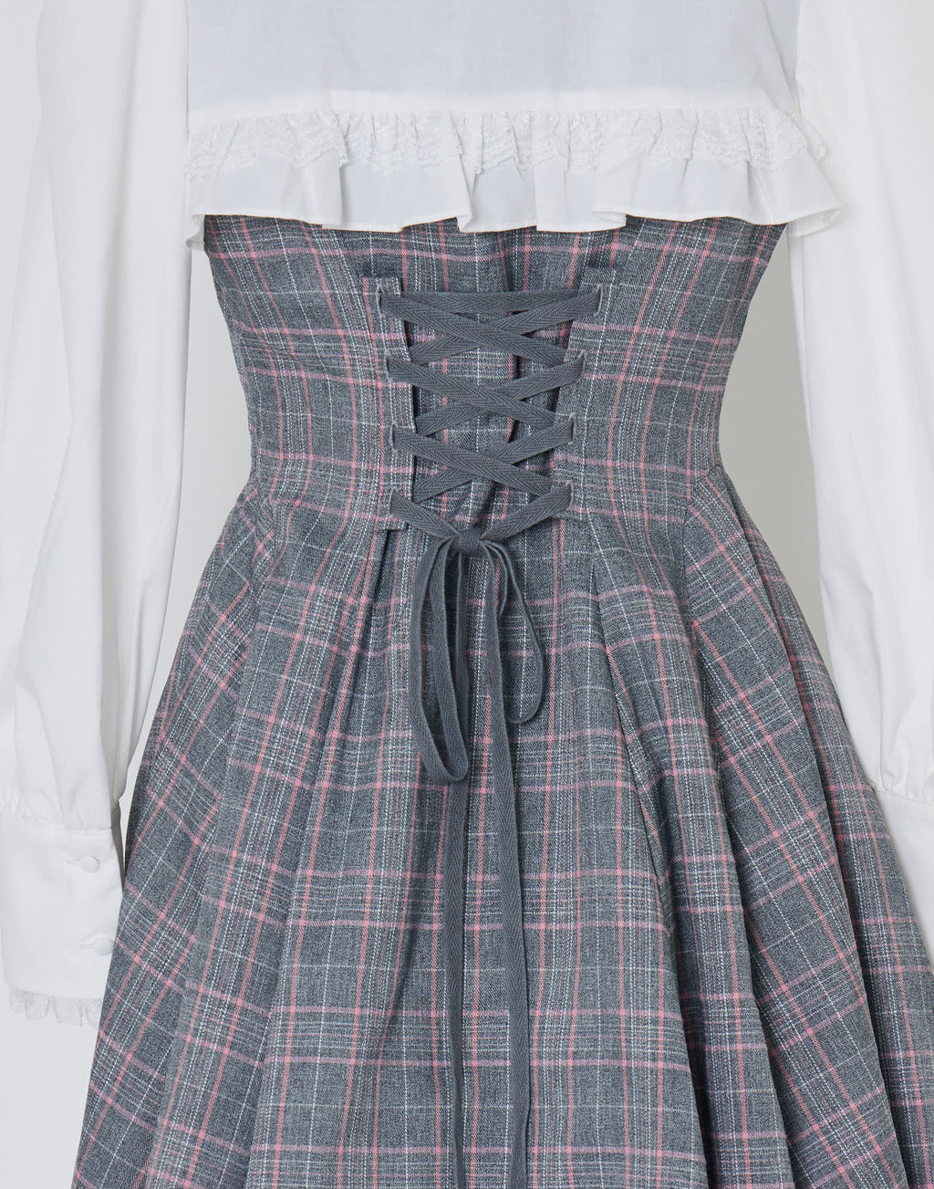 mellfy memory Melty Café Check Dress