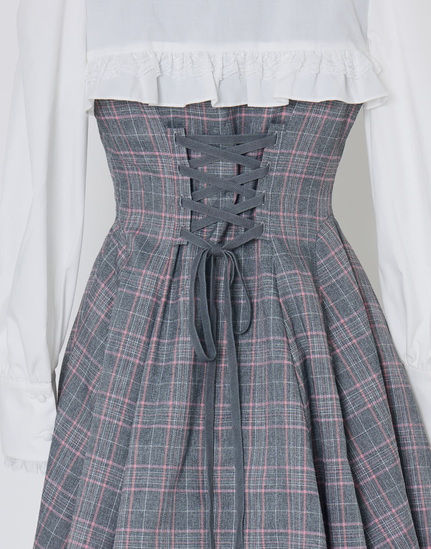 mellfy memory Melty Café Check Dress