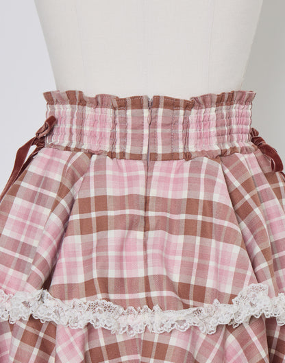 (Pre-order) mellfy memory  Whipped Berry Café Skirt