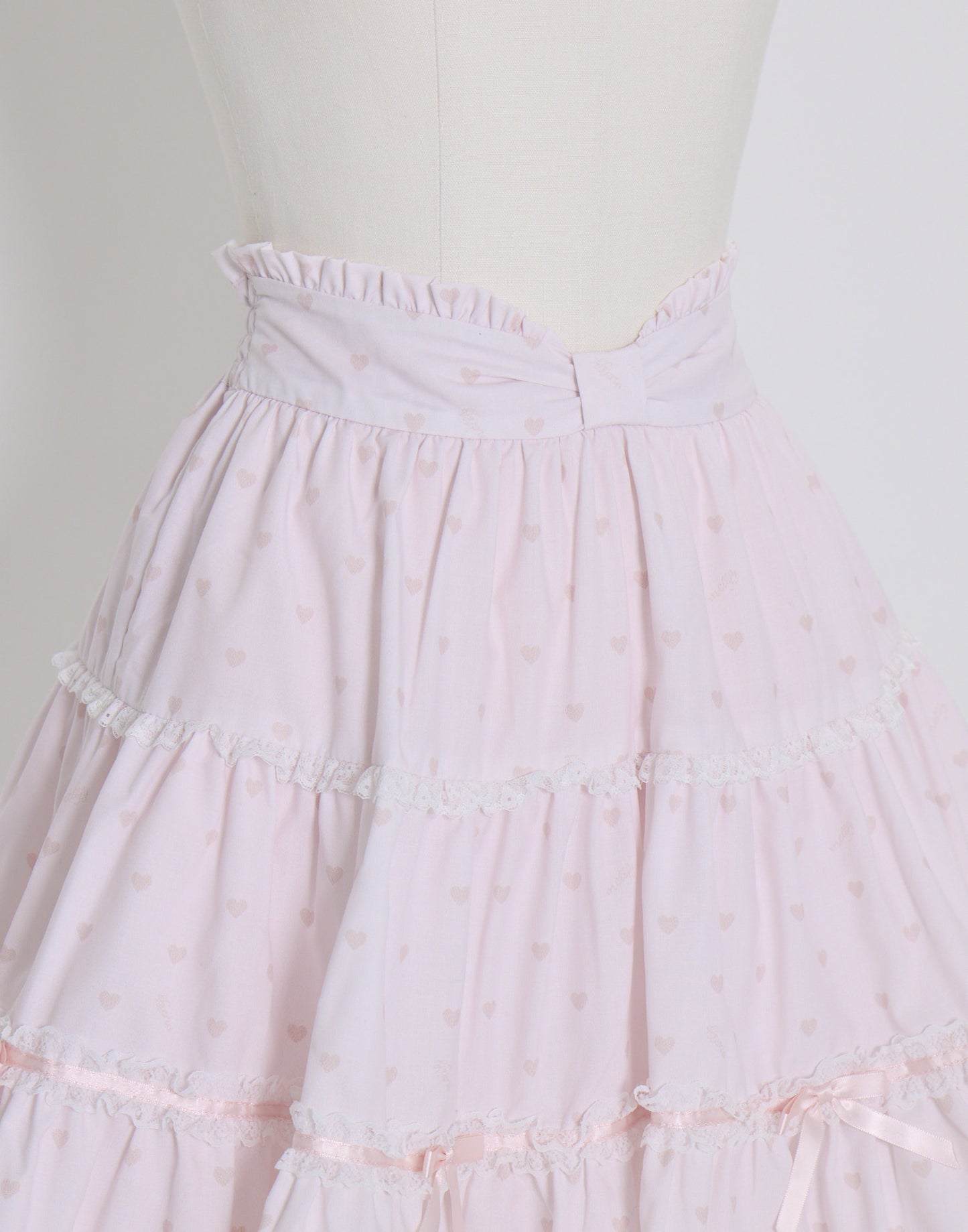 (Pre-order) mellfy memory Chocolate de Love Letter Skirt