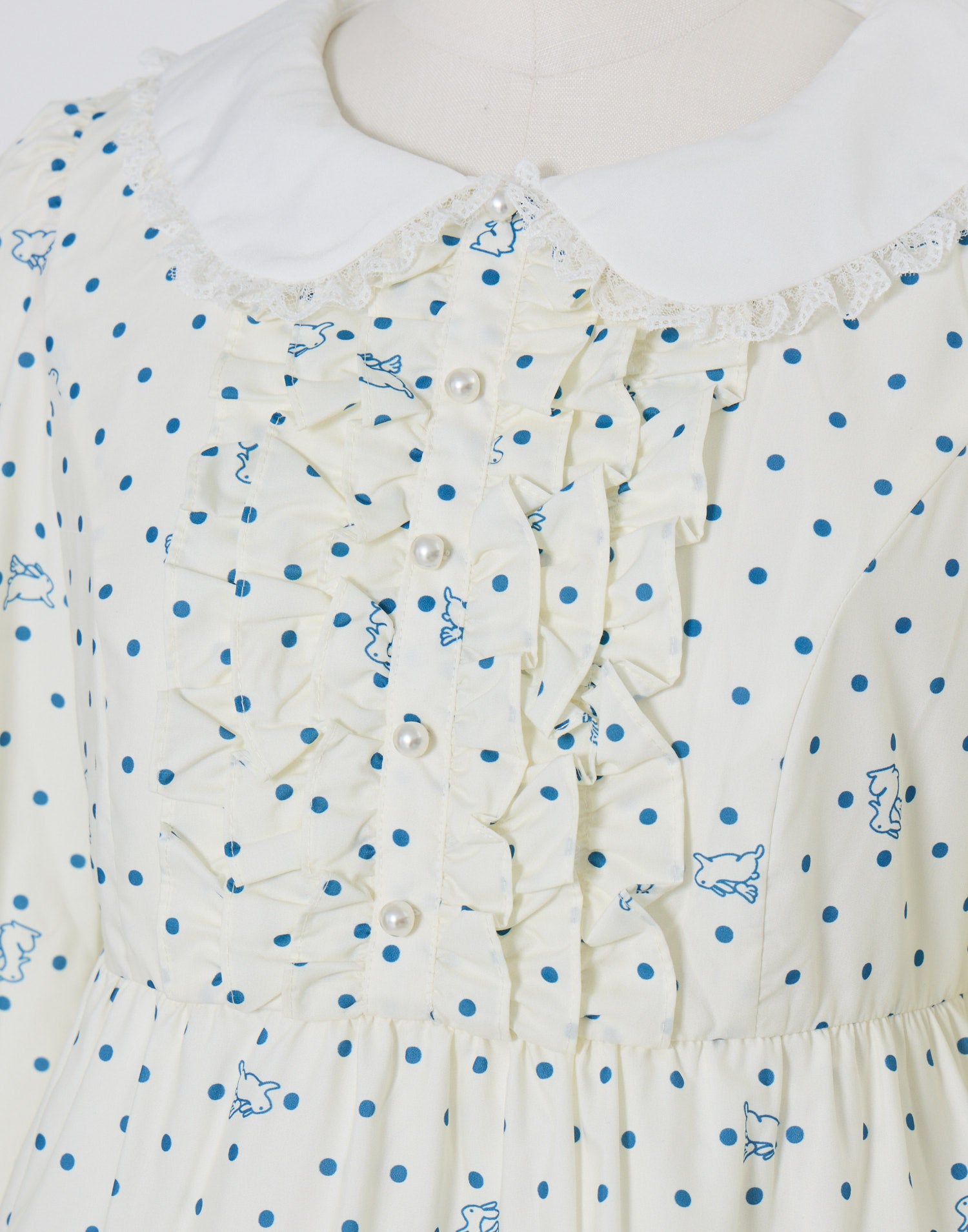 Lolime angel bunny frill mini dress