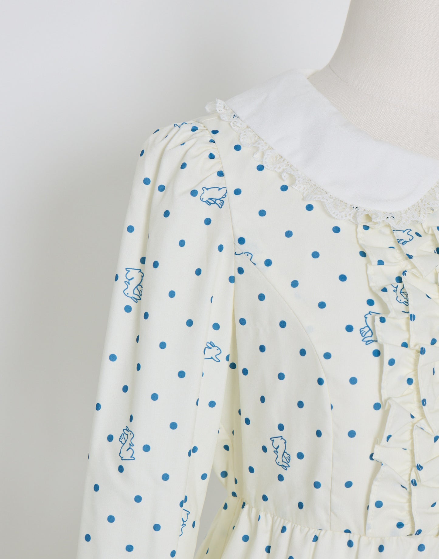 Lolime angel bunny frill mini dress