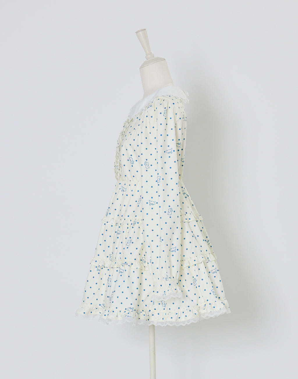 Lolime angel bunny frill mini dress