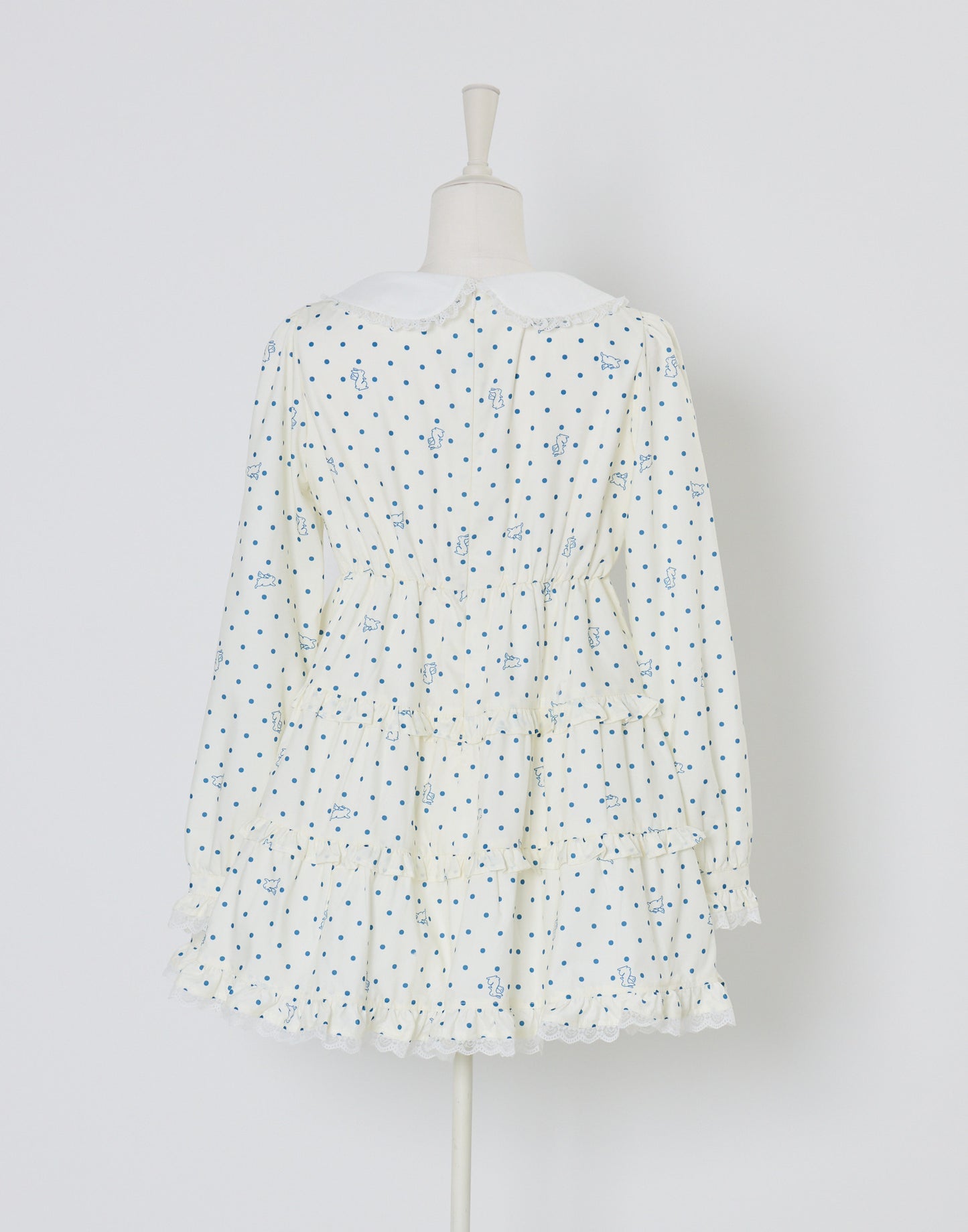 Lolime angel bunny frill mini dress