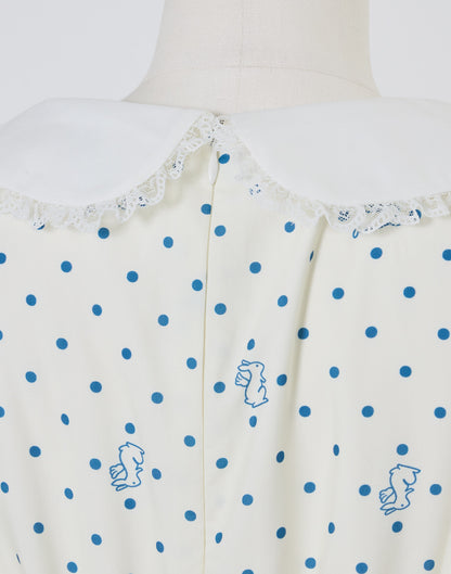 Lolime angel bunny frill mini dress