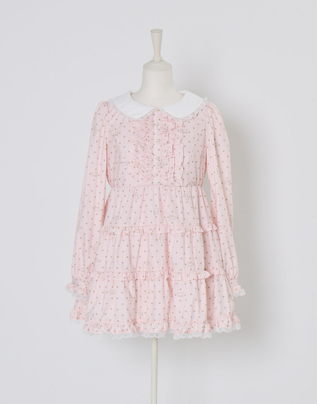 Lolime angel bunny frill mini dress