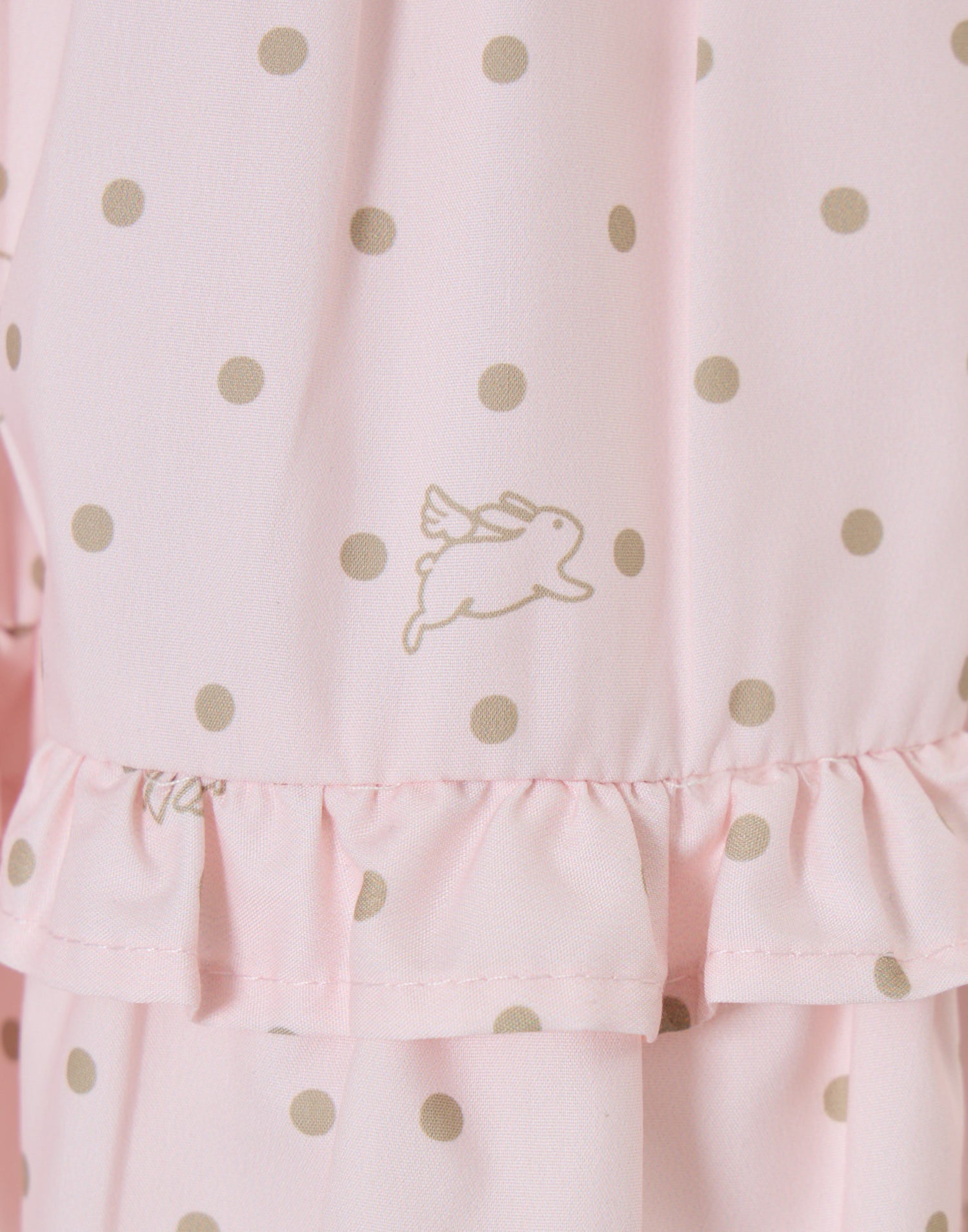 Lolime angel bunny frill mini dress