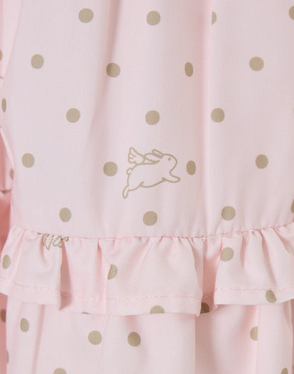 Lolime angel bunny frill mini dress