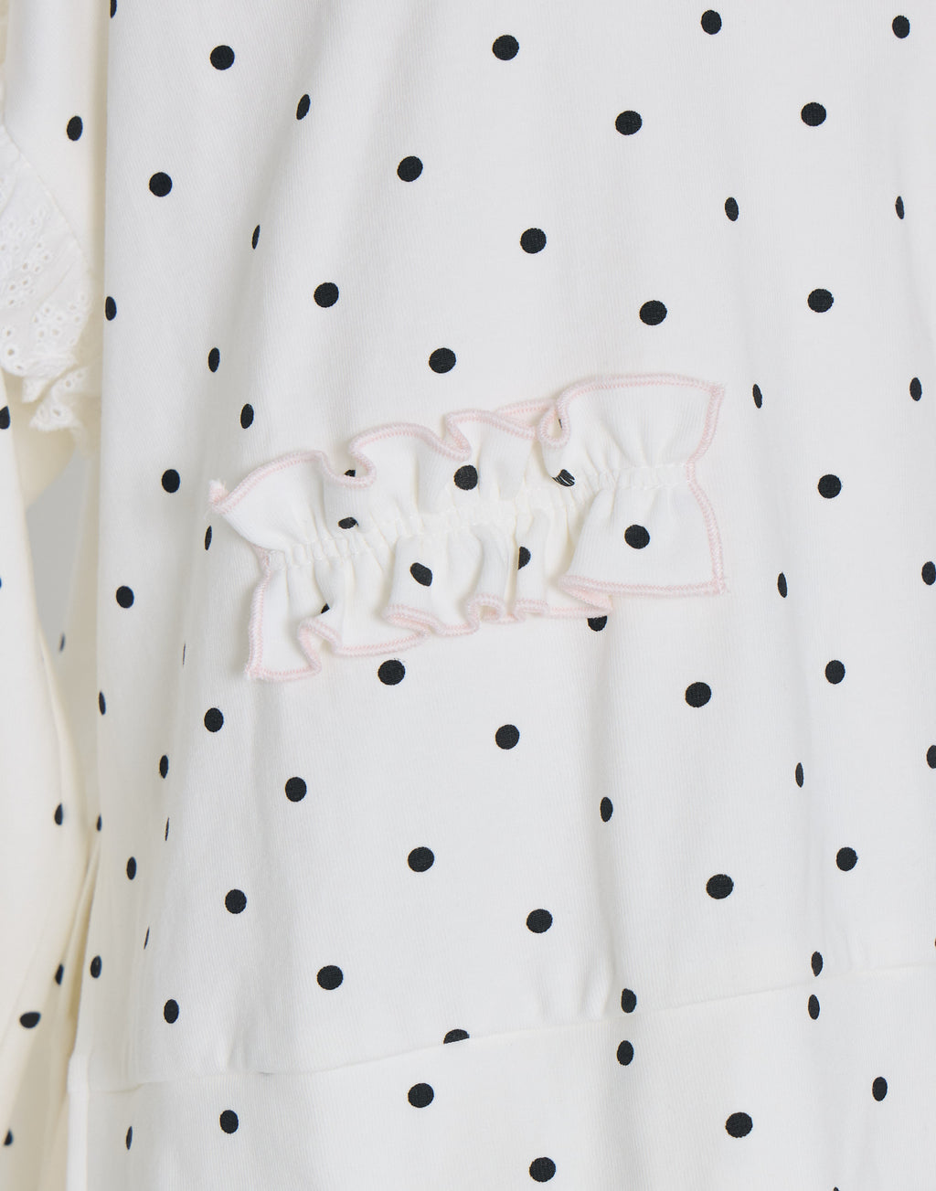 Lolime fancy dot sweatshirt