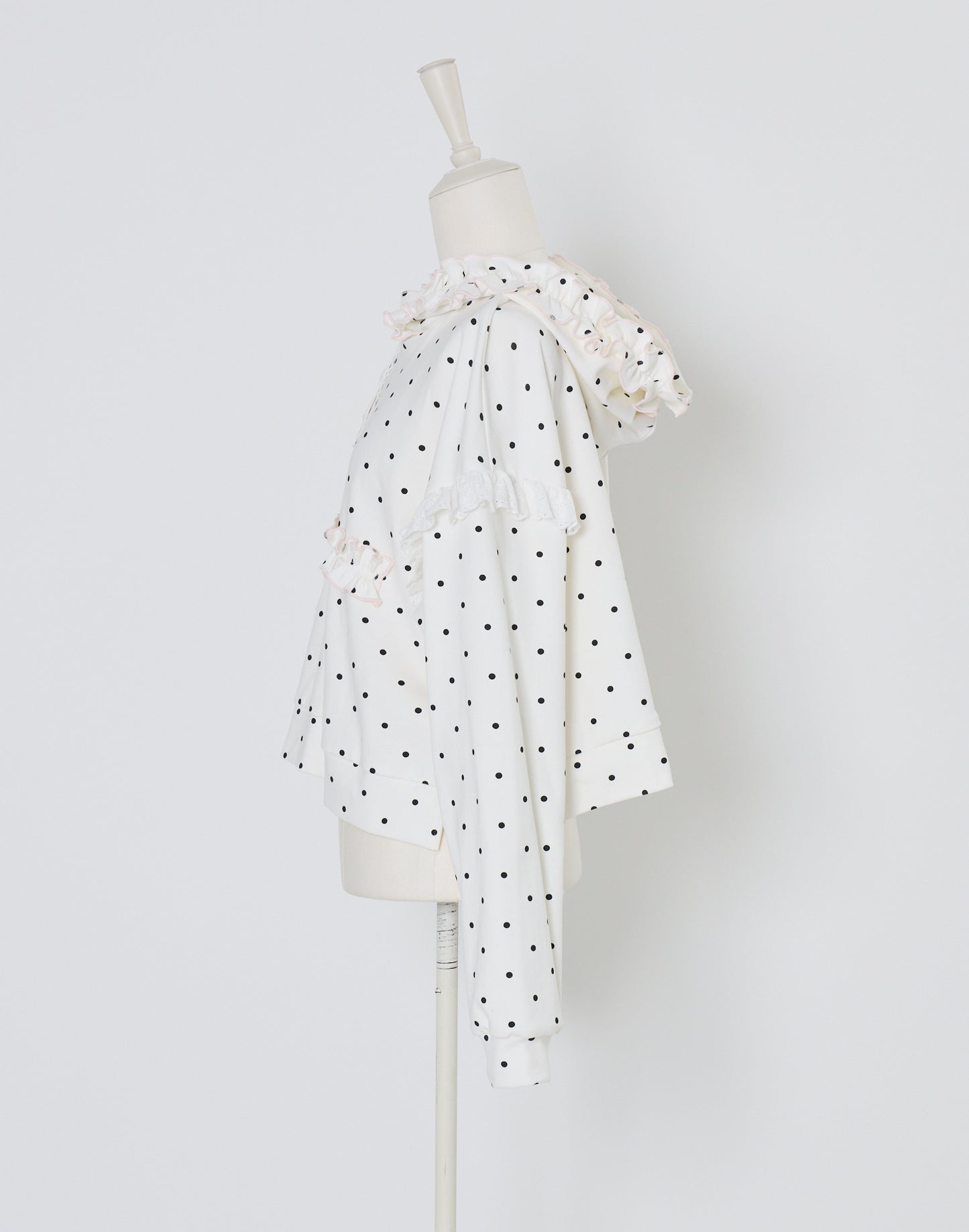 Lolime fancy dot sweatshirt