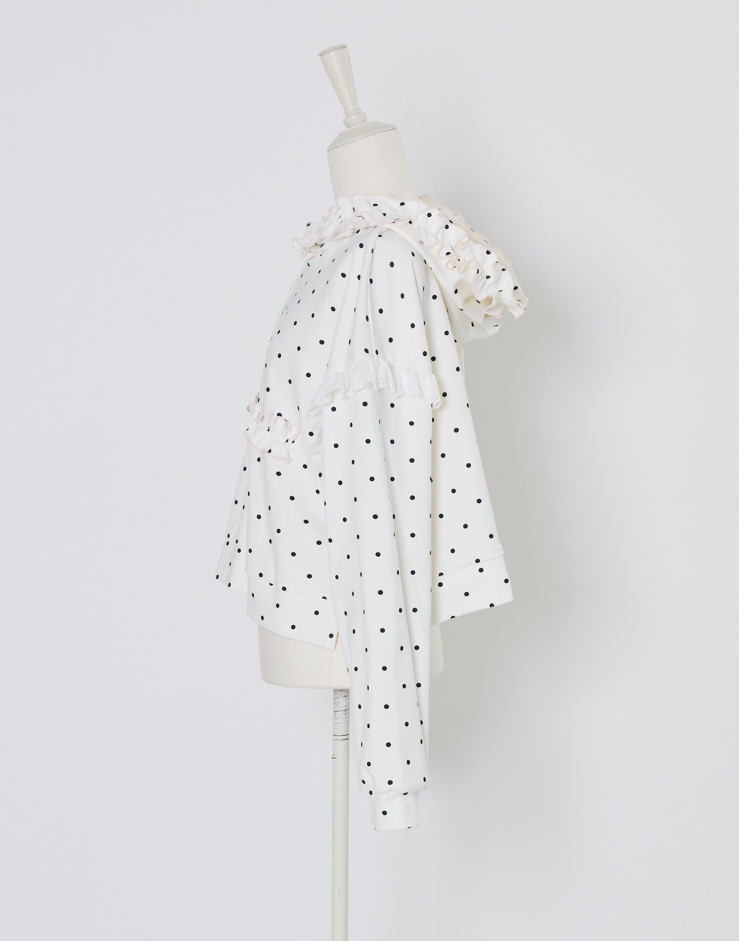 Lolime fancy dot sweatshirt