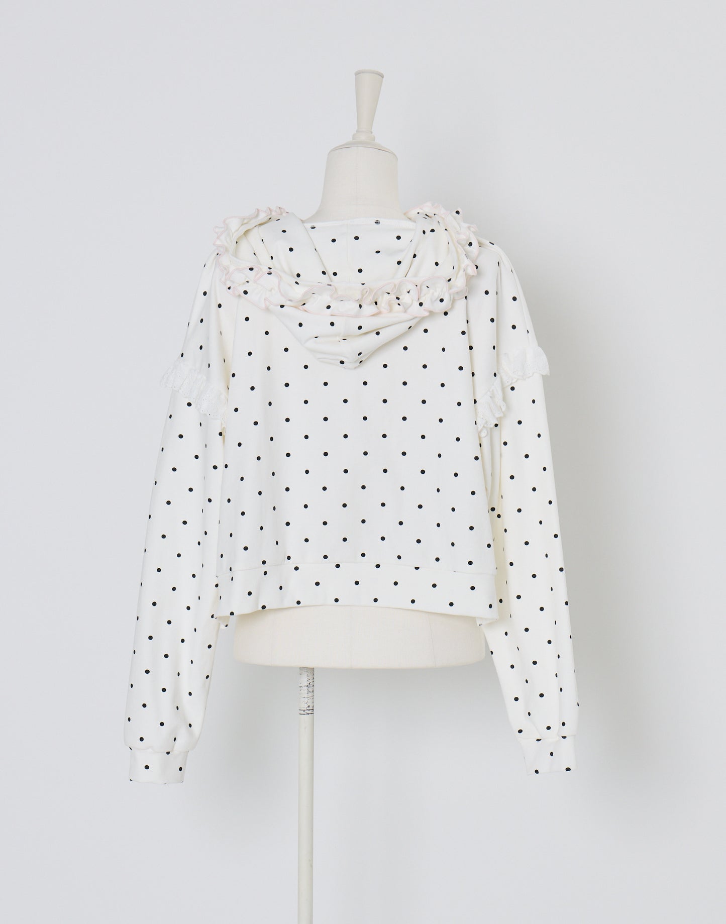 Lolime fancy dot sweatshirt
