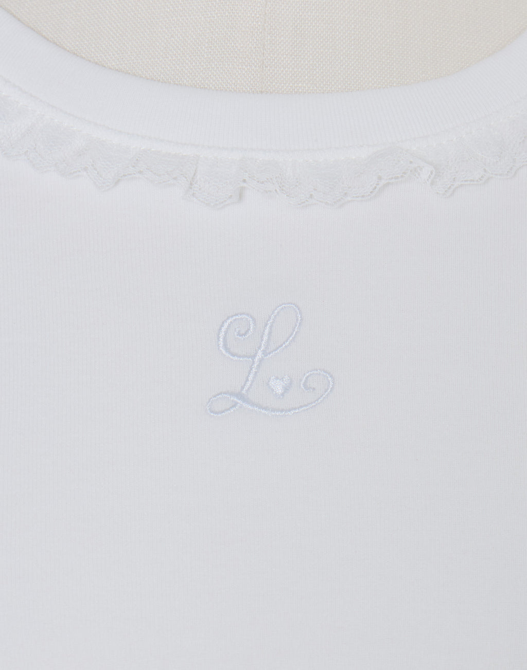(Pre-order) Lolime lacy shirring logo pullover