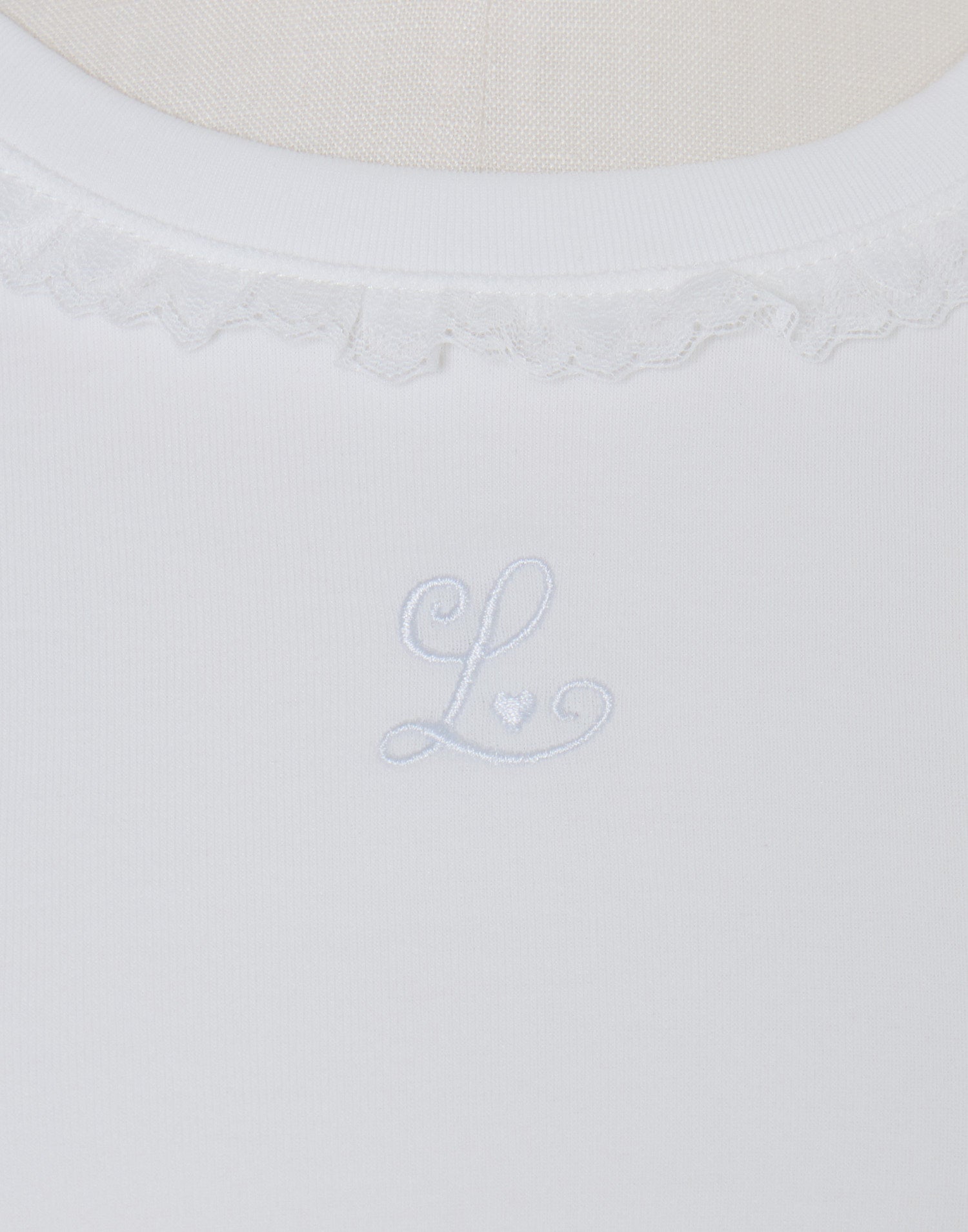 (Pre-order) Lolime lacy shirring logo pullover