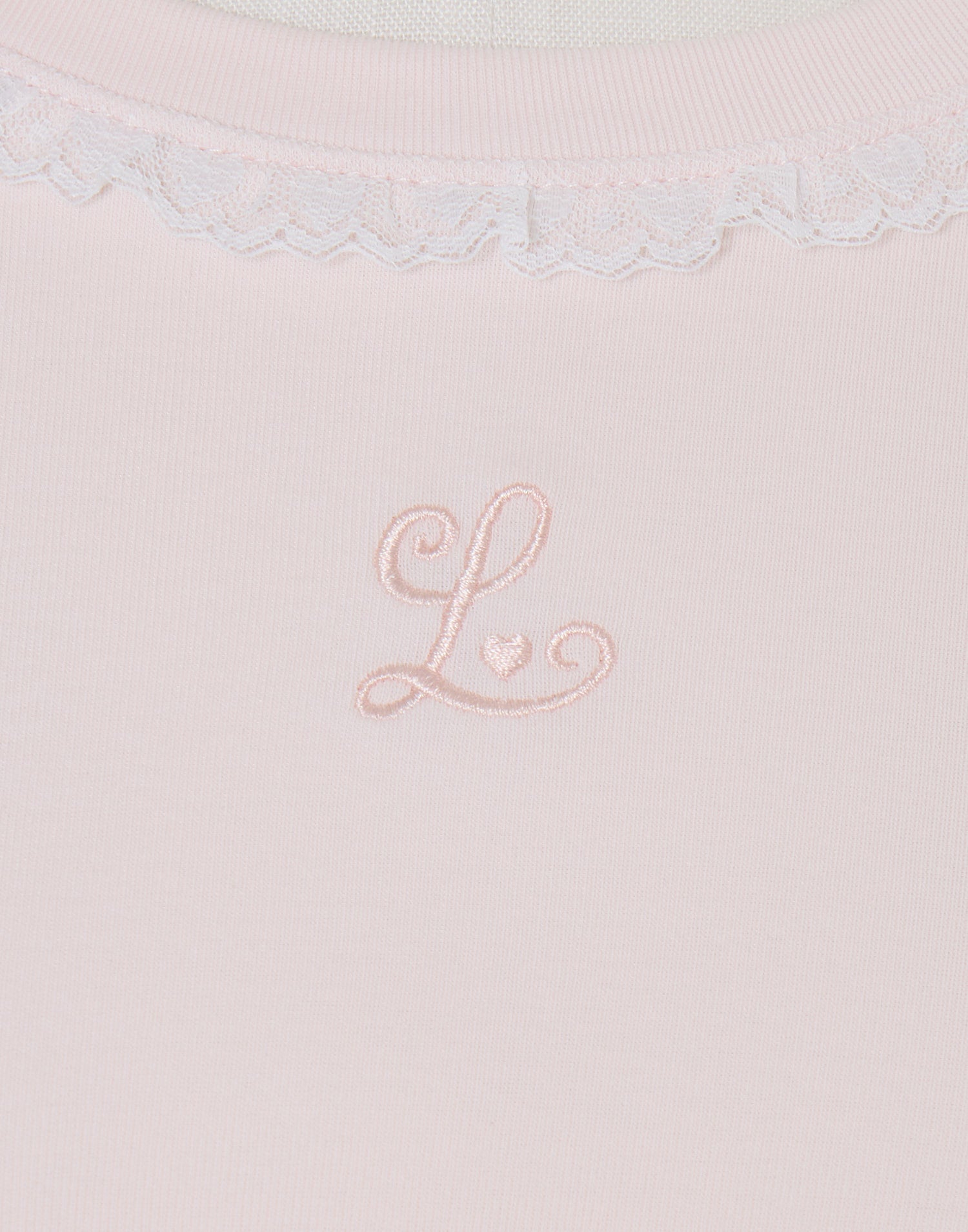 (Pre-order) Lolime lacy shirring logo pullover