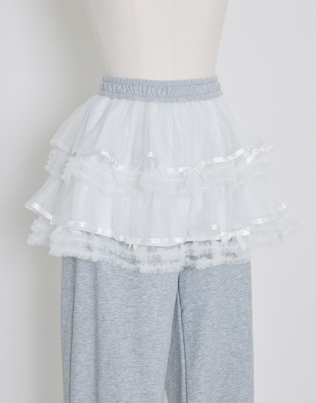 (Pre-order) Lolime tulle layered skirt pants