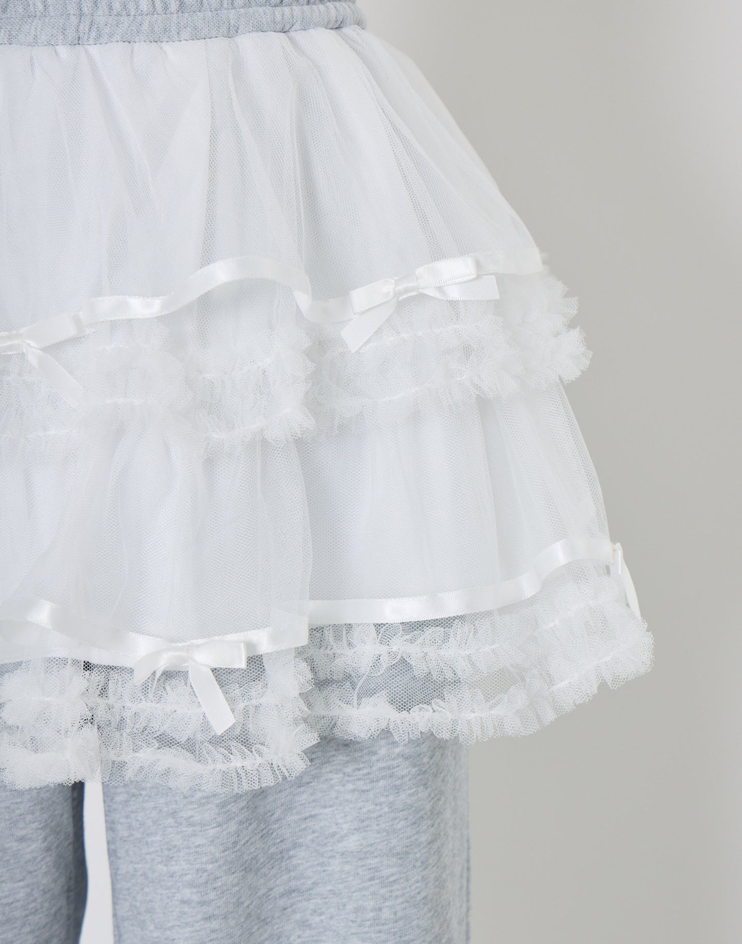 Lolime tulle layered skirt pants