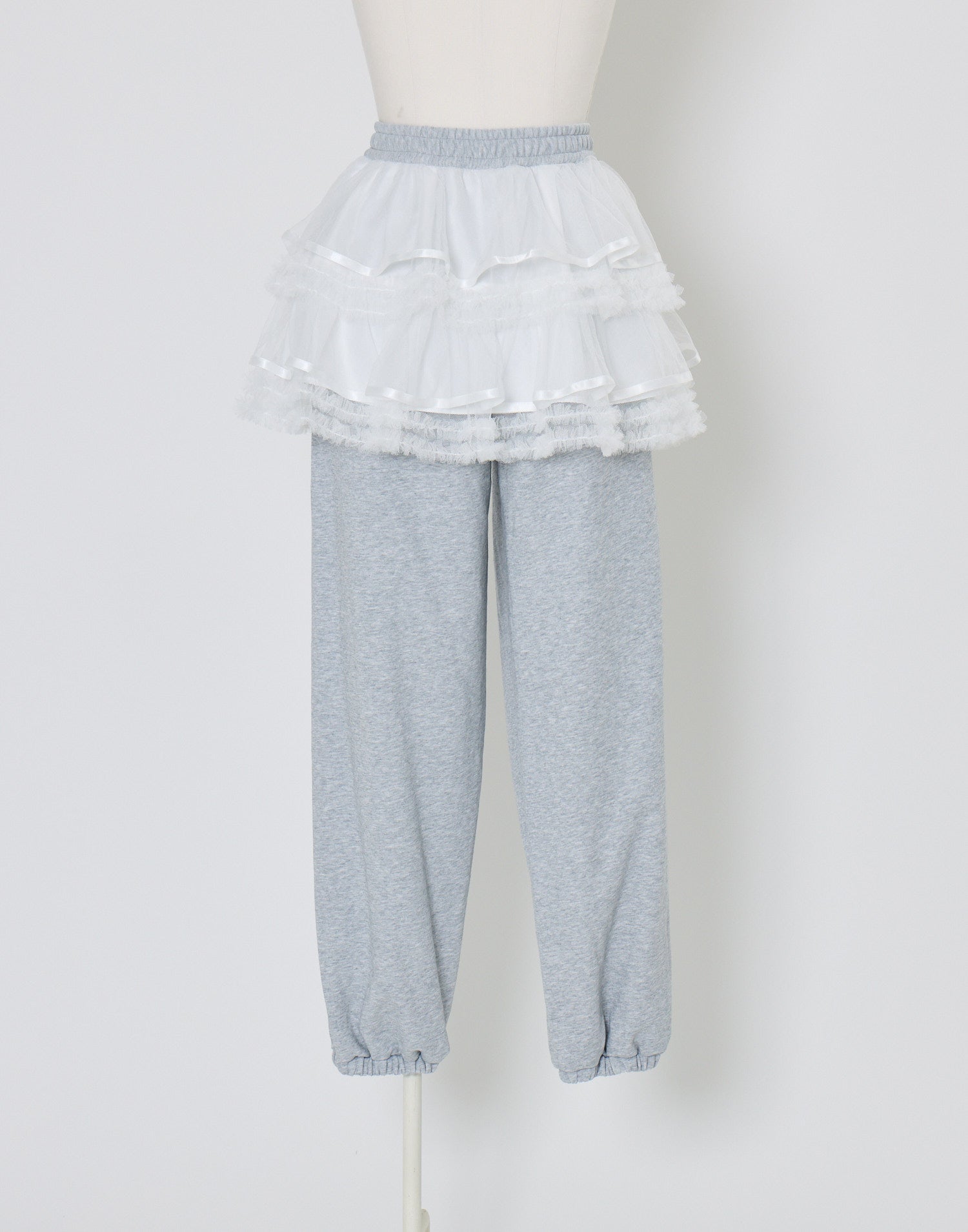 (Pre-order) Lolime tulle layered skirt pants