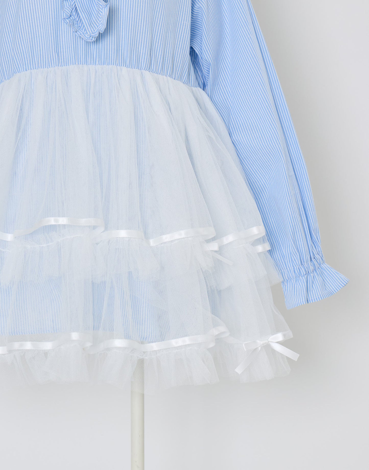 Lolime Tulle & Stripe sailor tunic