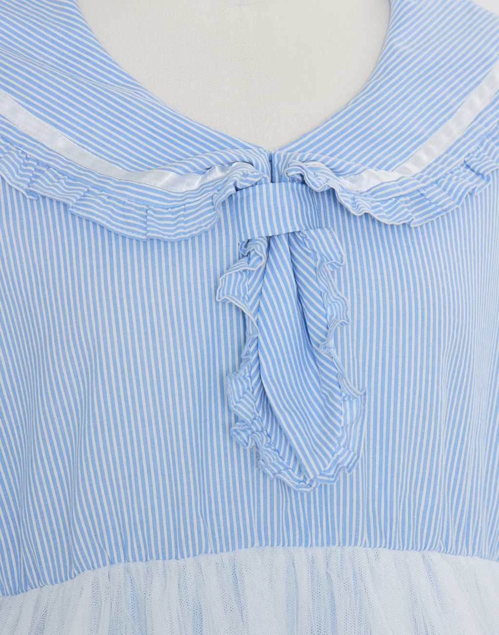 Lolime Tulle & Stripe sailor tunic