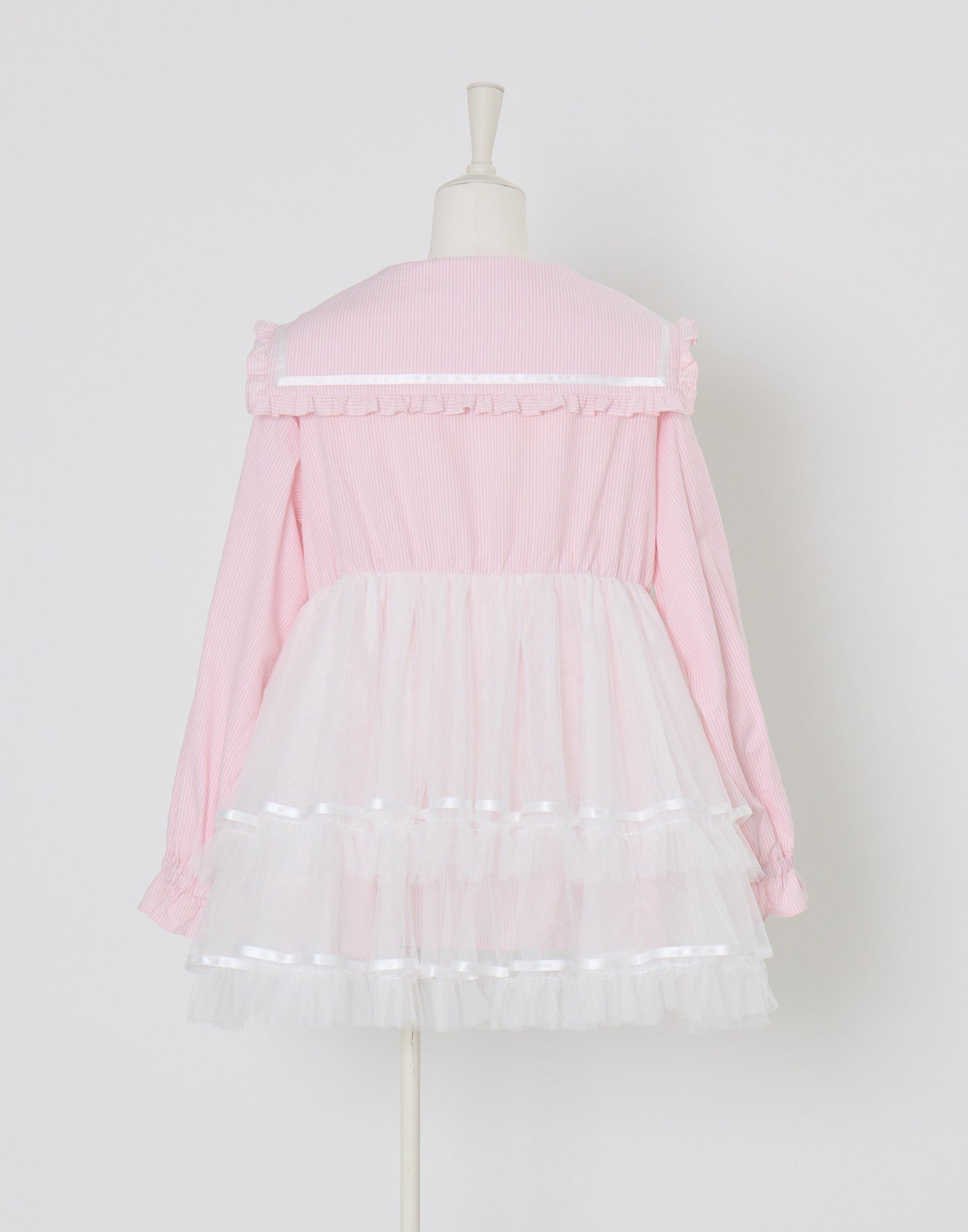 Lolime Tulle & Stripe sailor tunic
