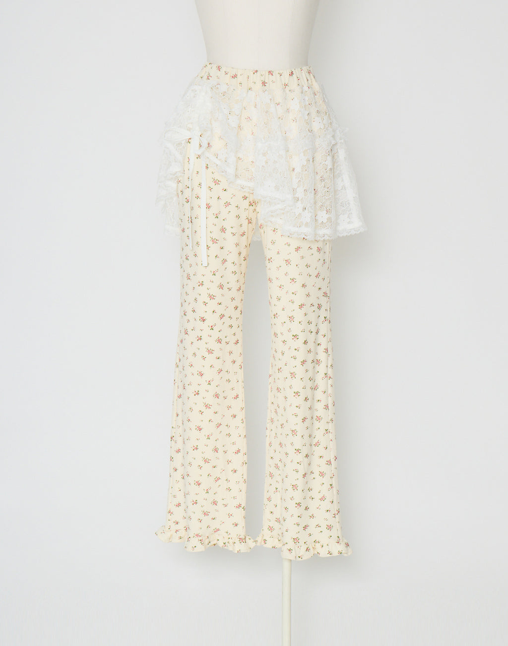 Lolime lace layered floral pants