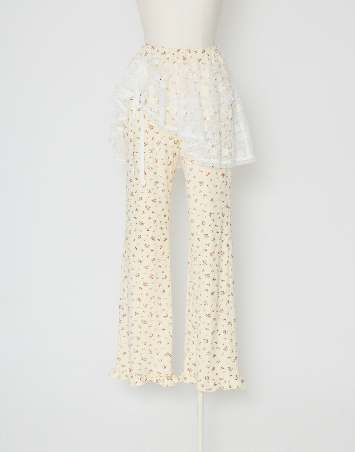 Lolime lace layered floral pants