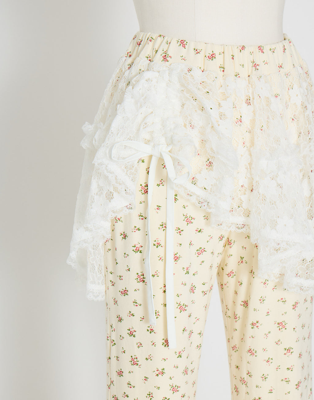 Lolime lace layered floral pants