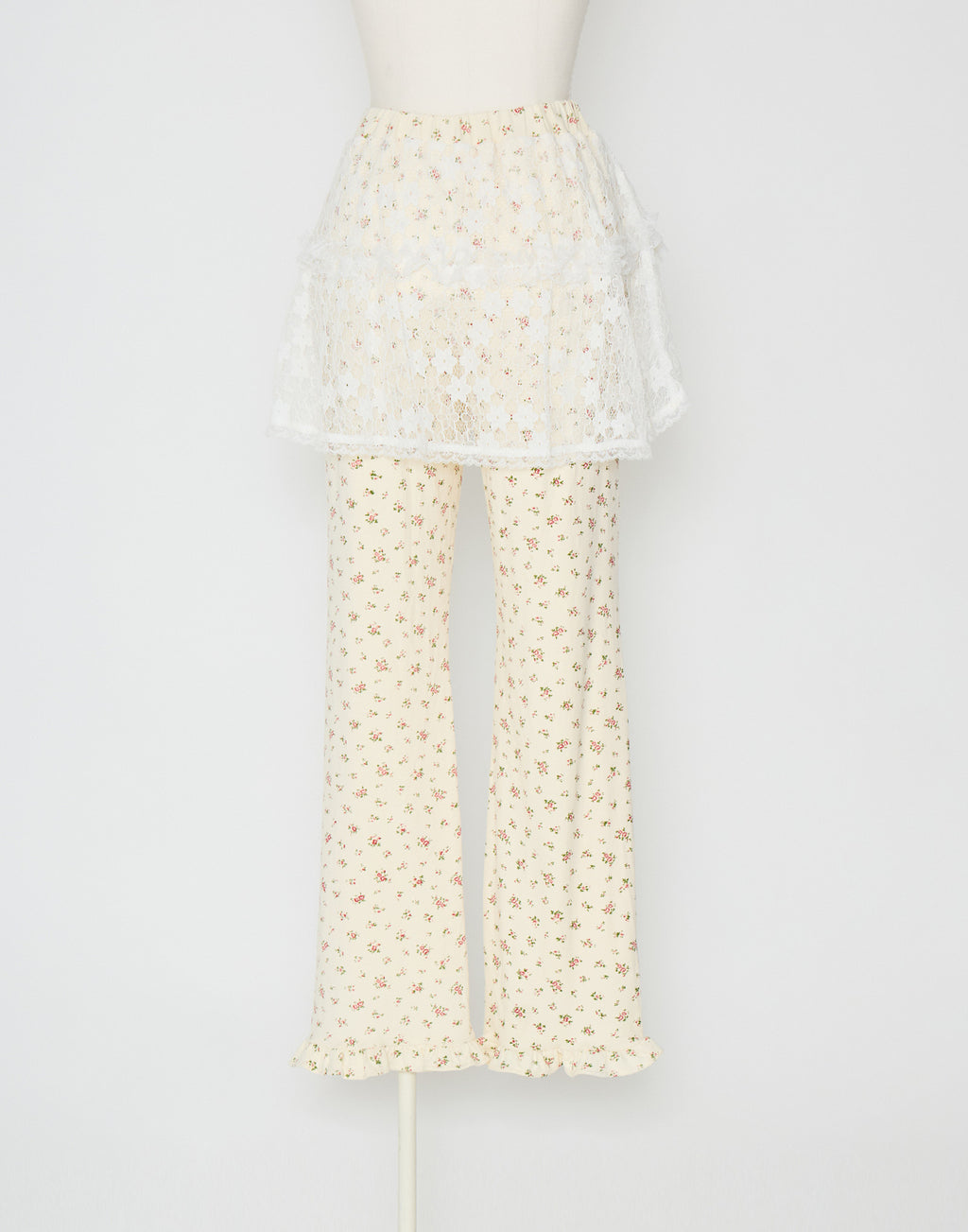 Lolime lace layered floral pants