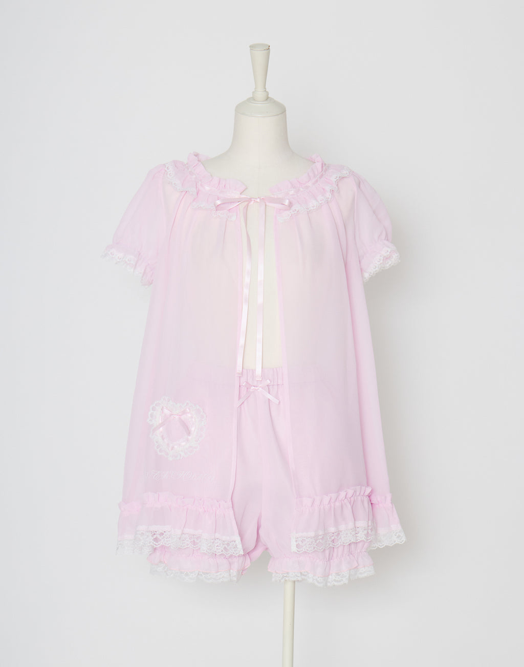 AVENCHUMU Heart pocket & baby like chiffon setup