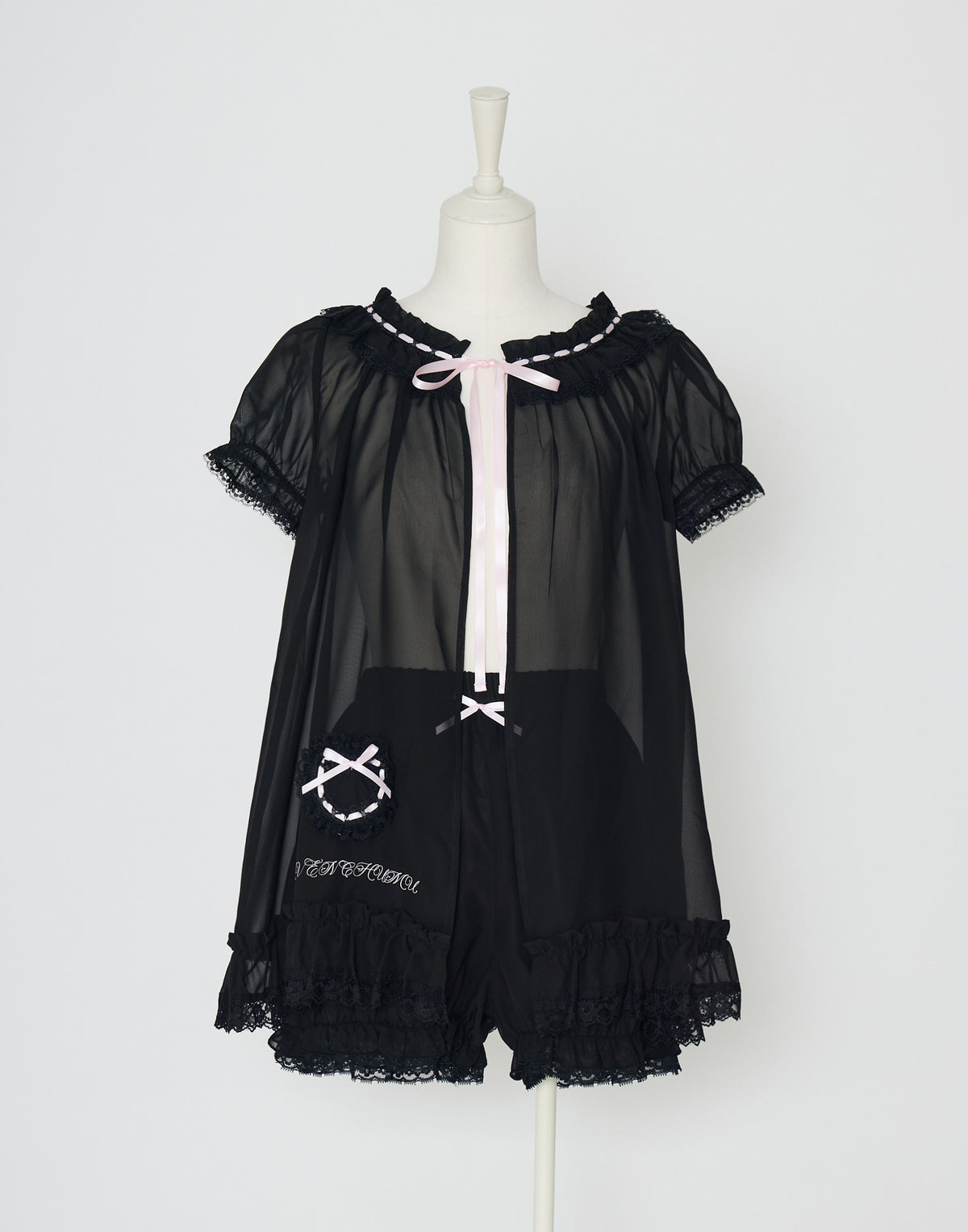 AVENCHUMU Heart pocket & baby like chiffon setup