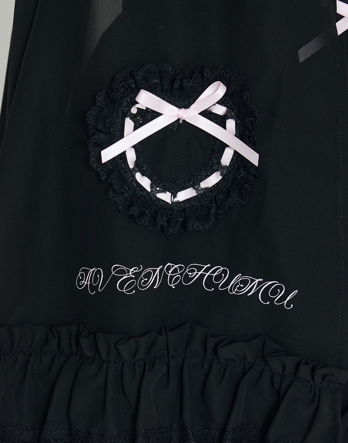 AVENCHUMU Heart pocket & baby like chiffon setup