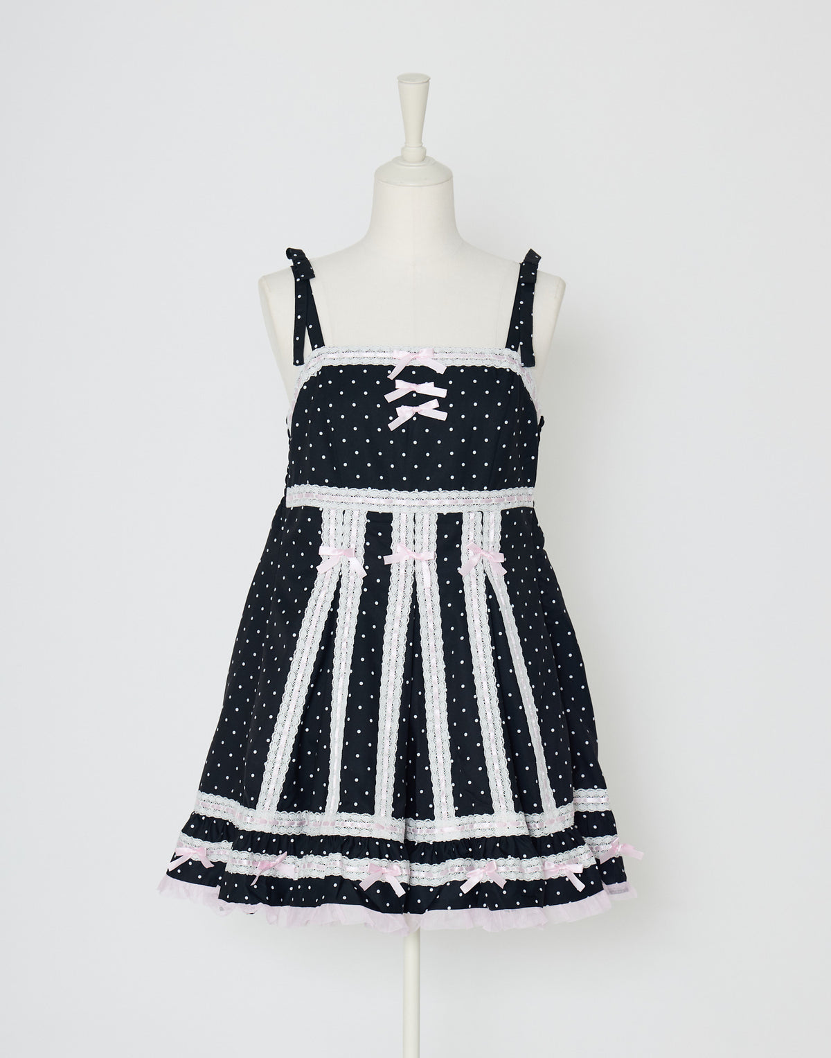 AVENCHUMU Ribbon belt lace and ribbon bad girl one piece