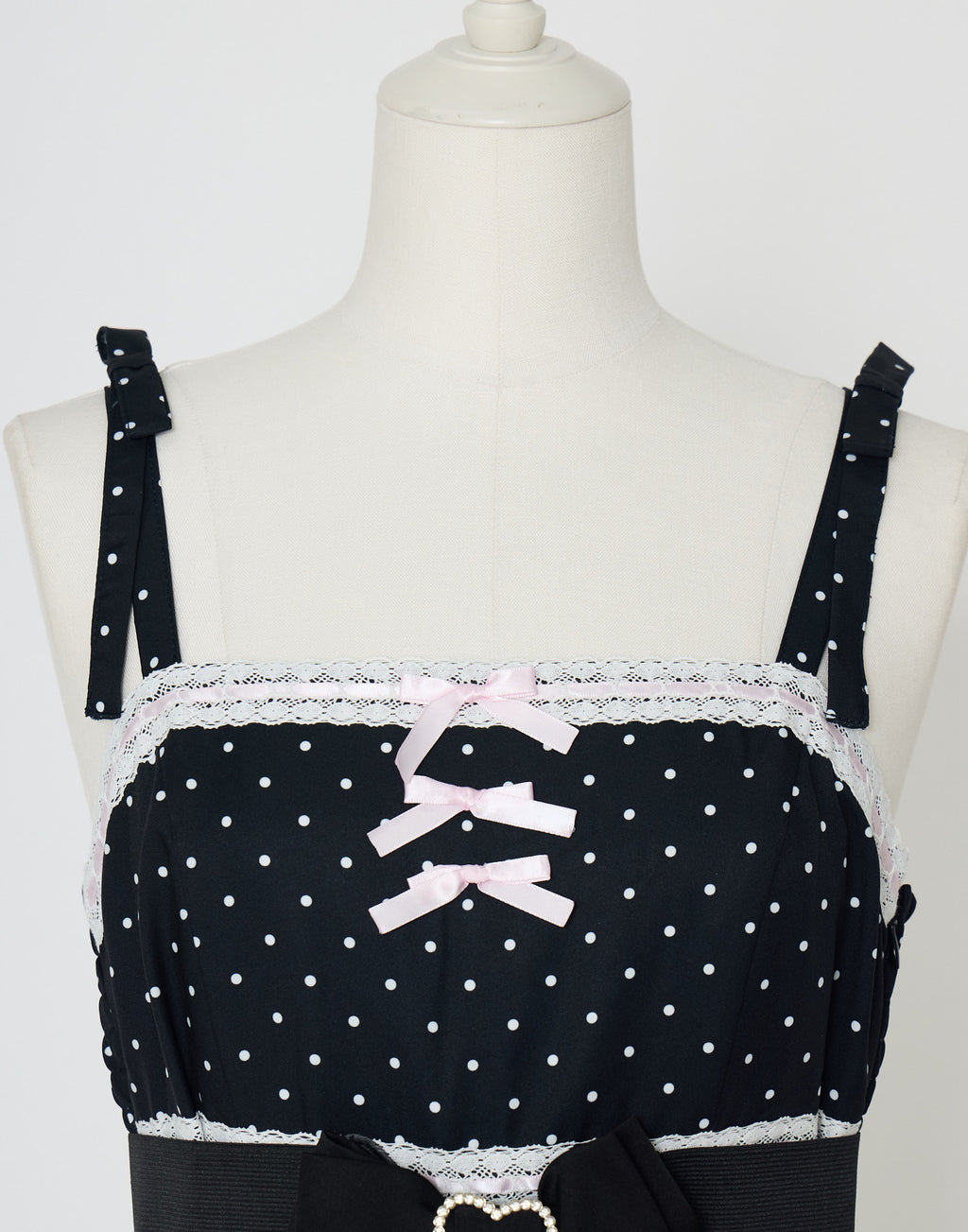 AVENCHUMU Ribbon belt lace and ribbon bad girl one piece