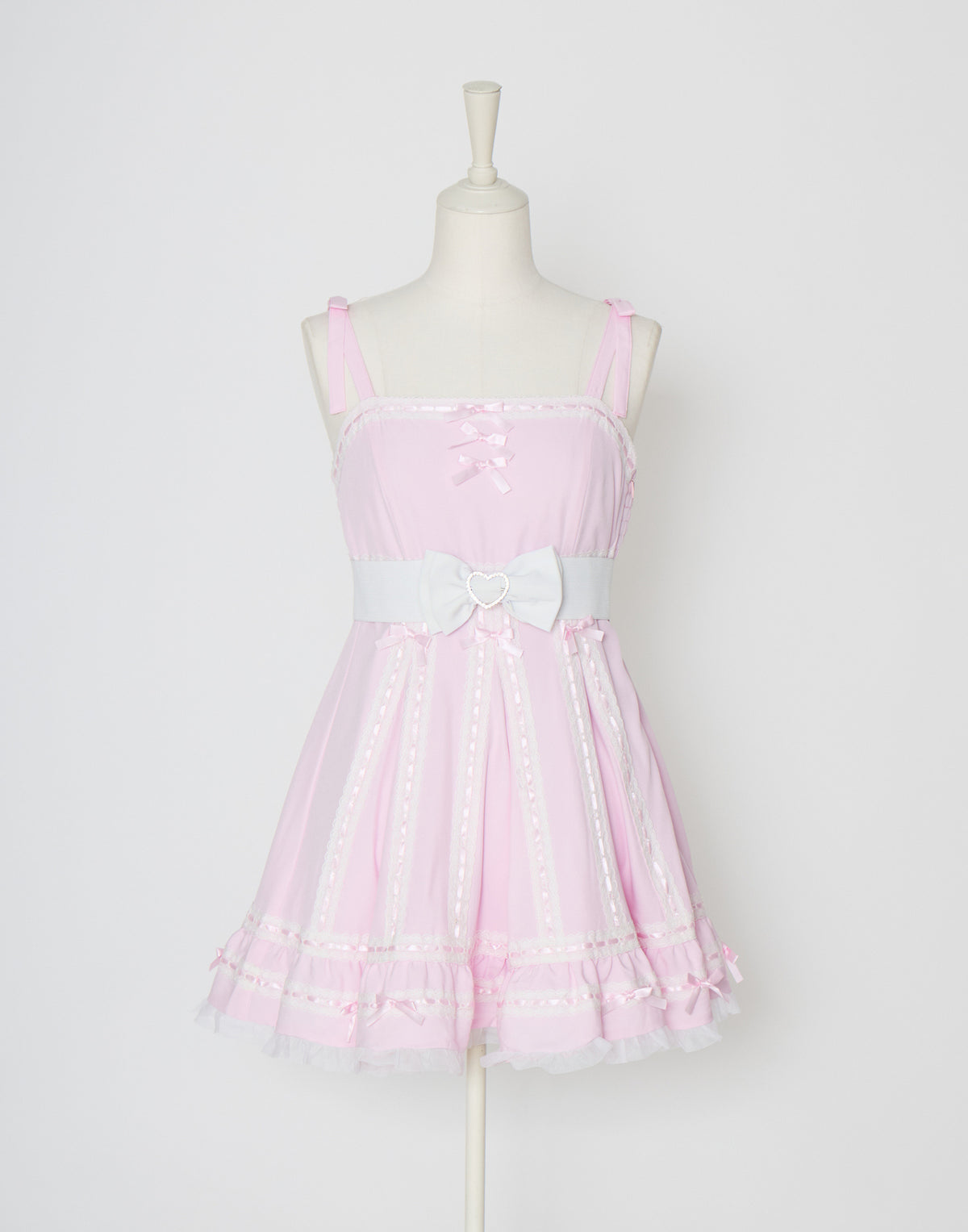 AVENCHUMU Ribbon belt lace and ribbon bad girl one piece