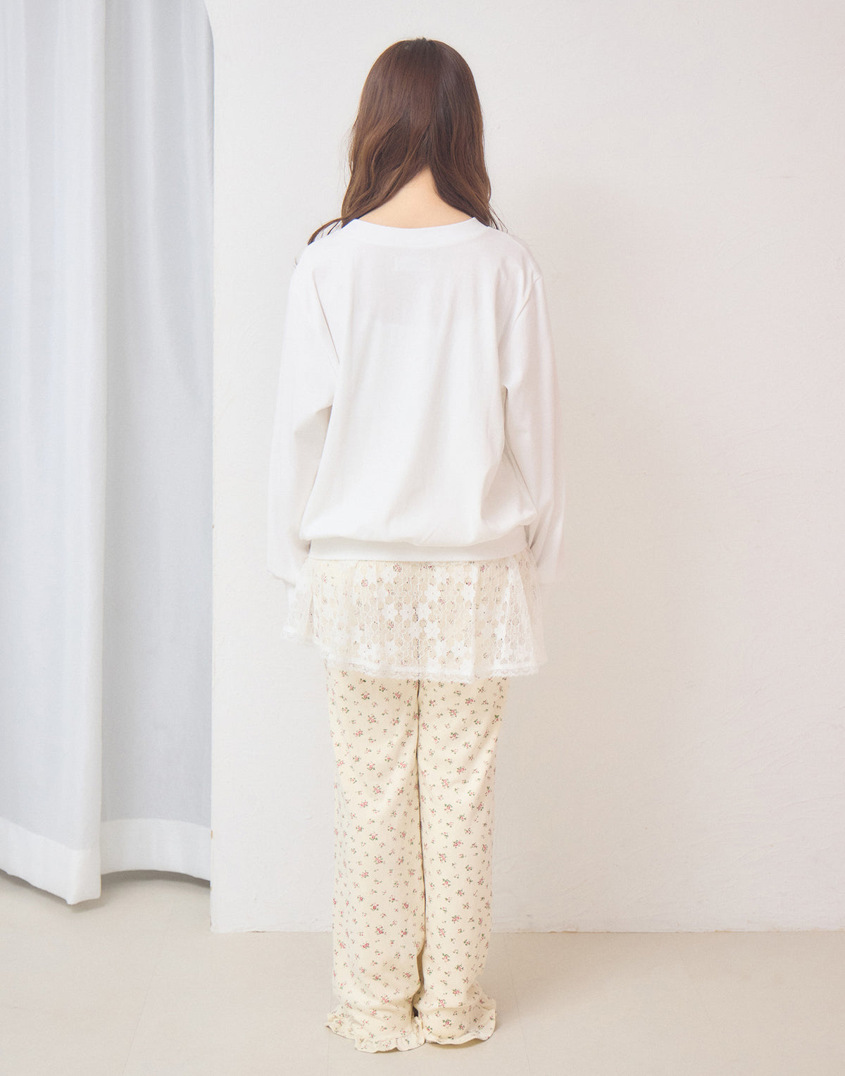 Lolime patchwork pockets sweatshirt
