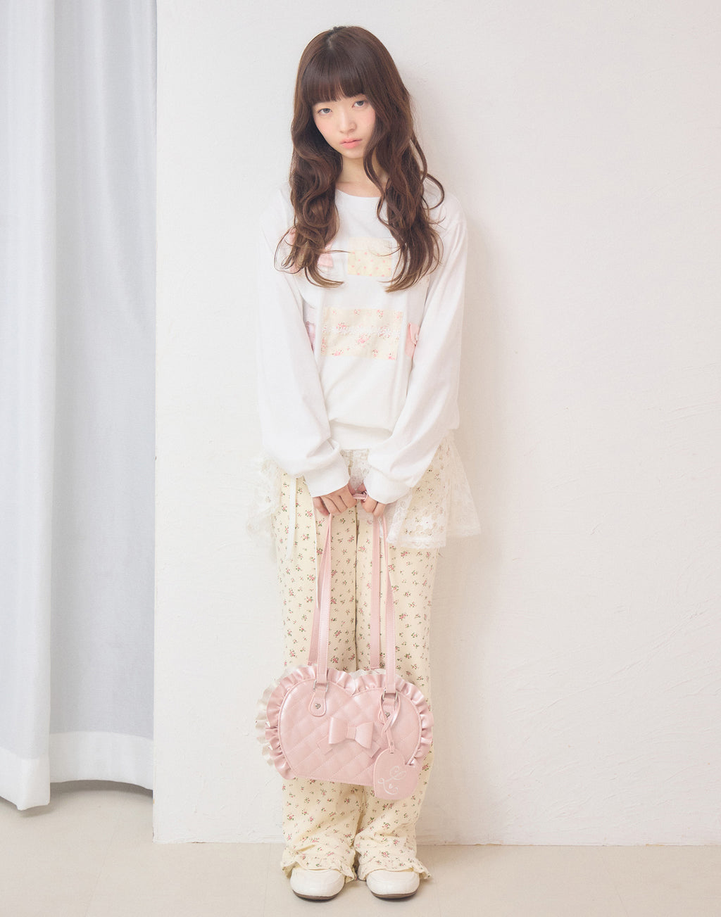 Lolime patchwork pockets sweatshirt