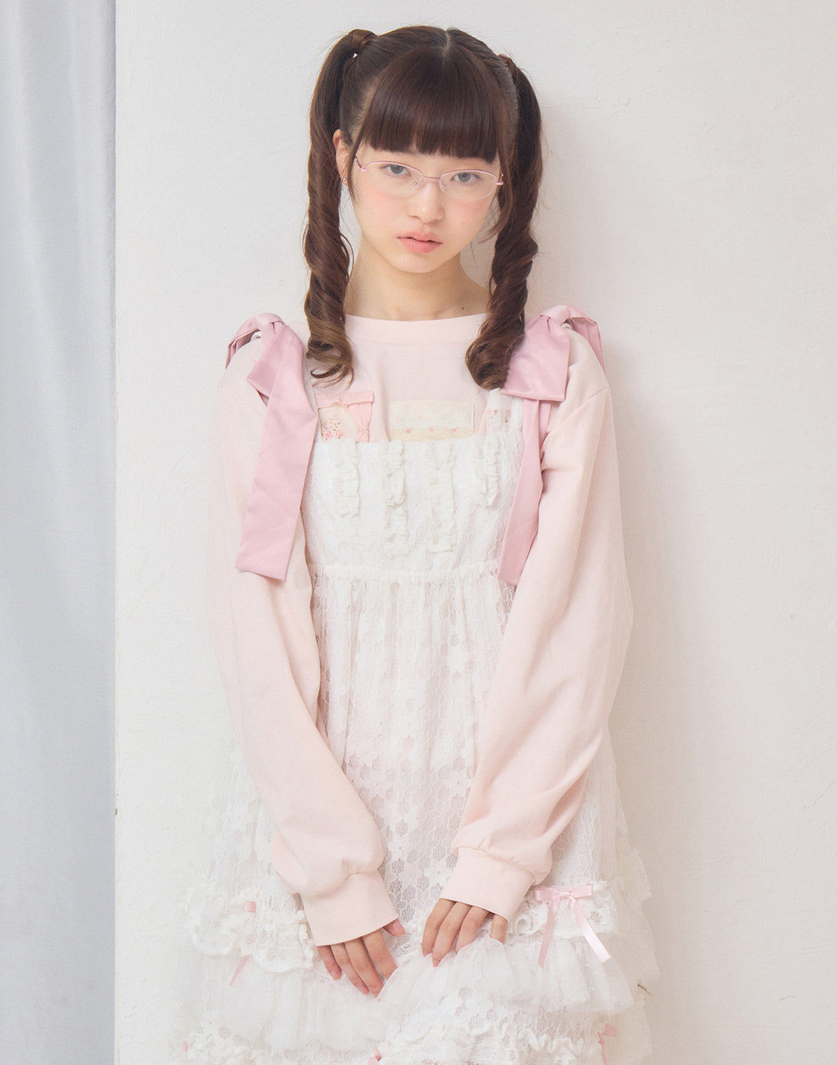 Lolime patchwork pockets sweatshirt