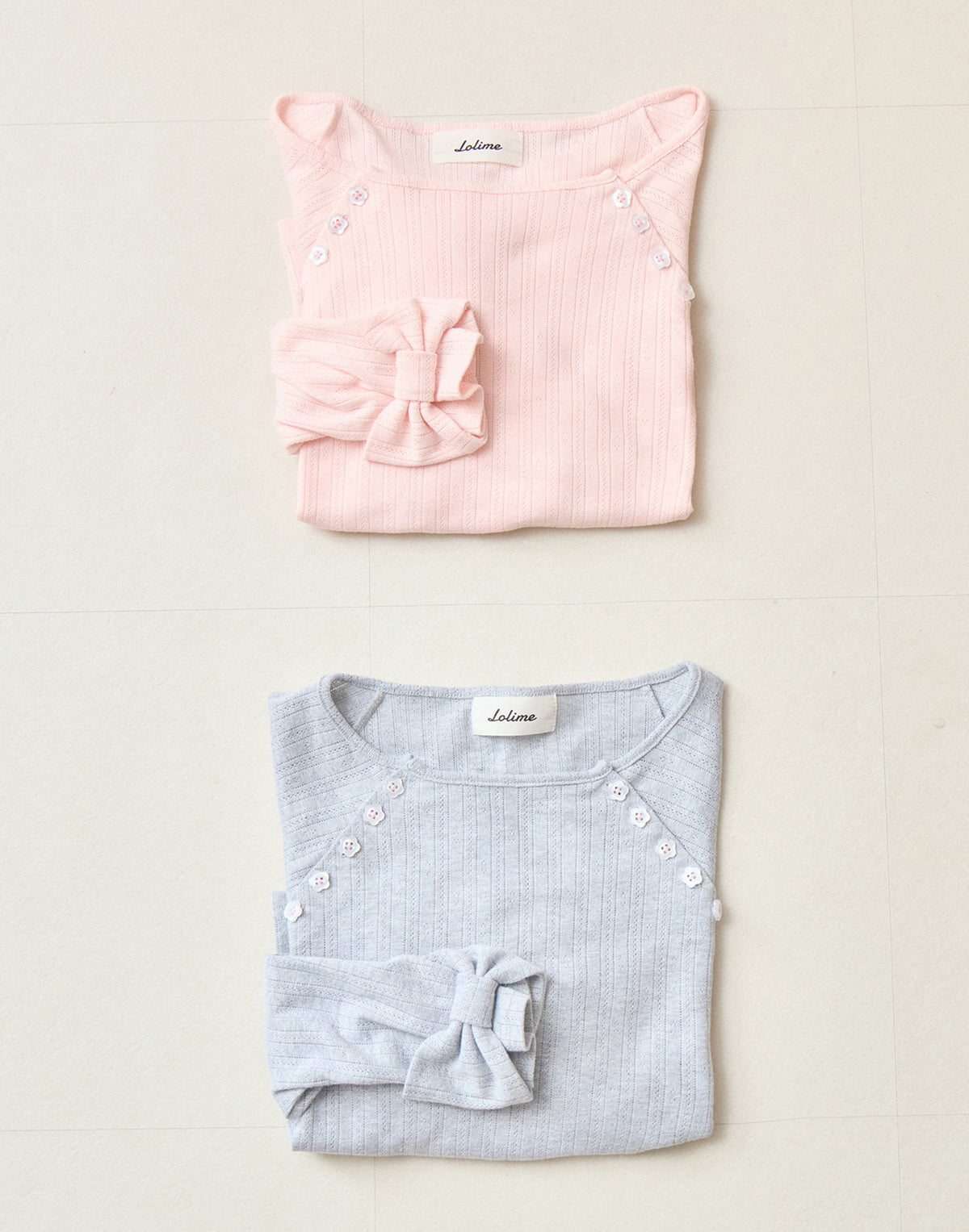 Lolime shoulder button eyelet top