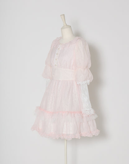 mellfy memory Angelic Sugar Lace Dress