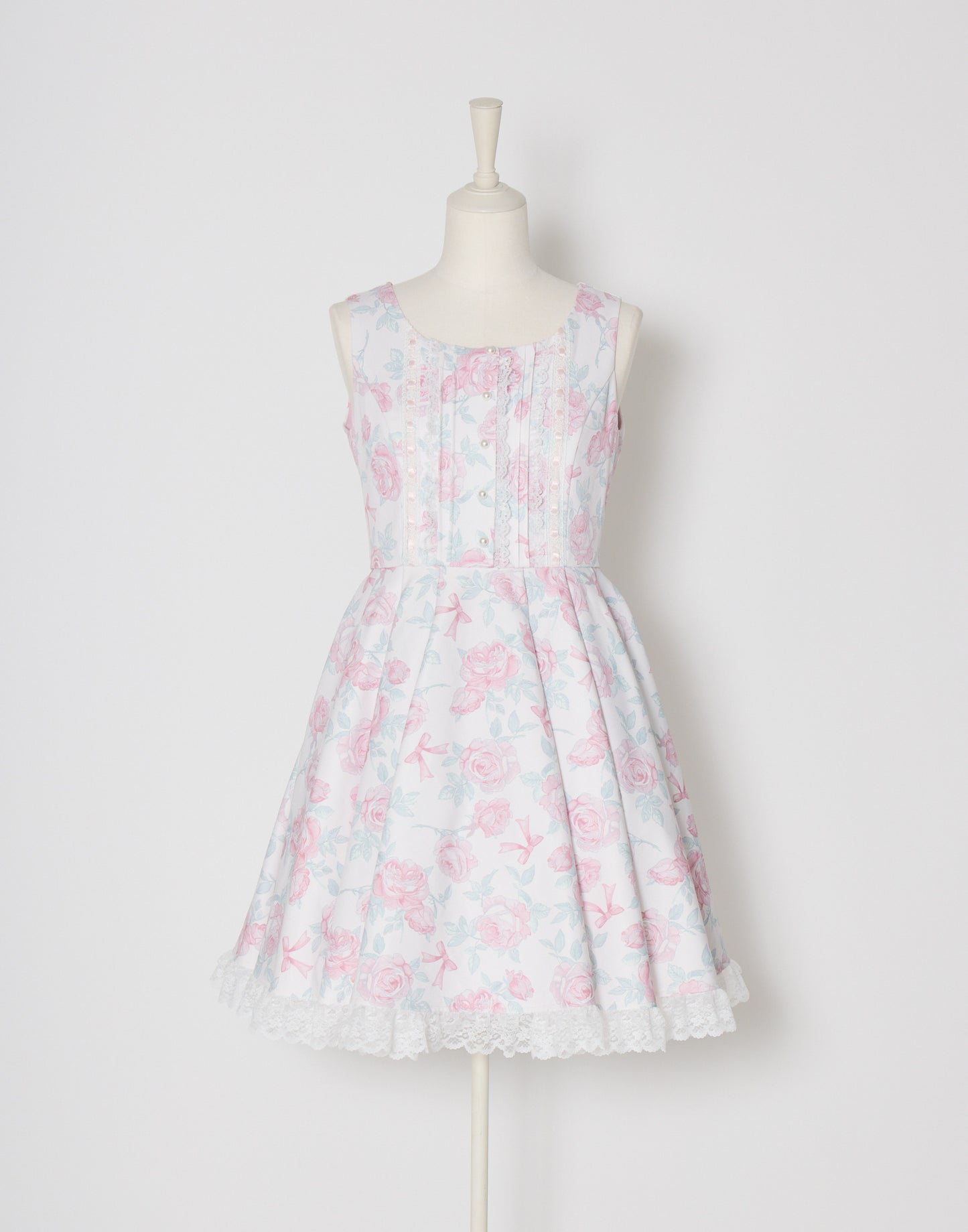 mellfy memory Rosy Floral Angelic Dress