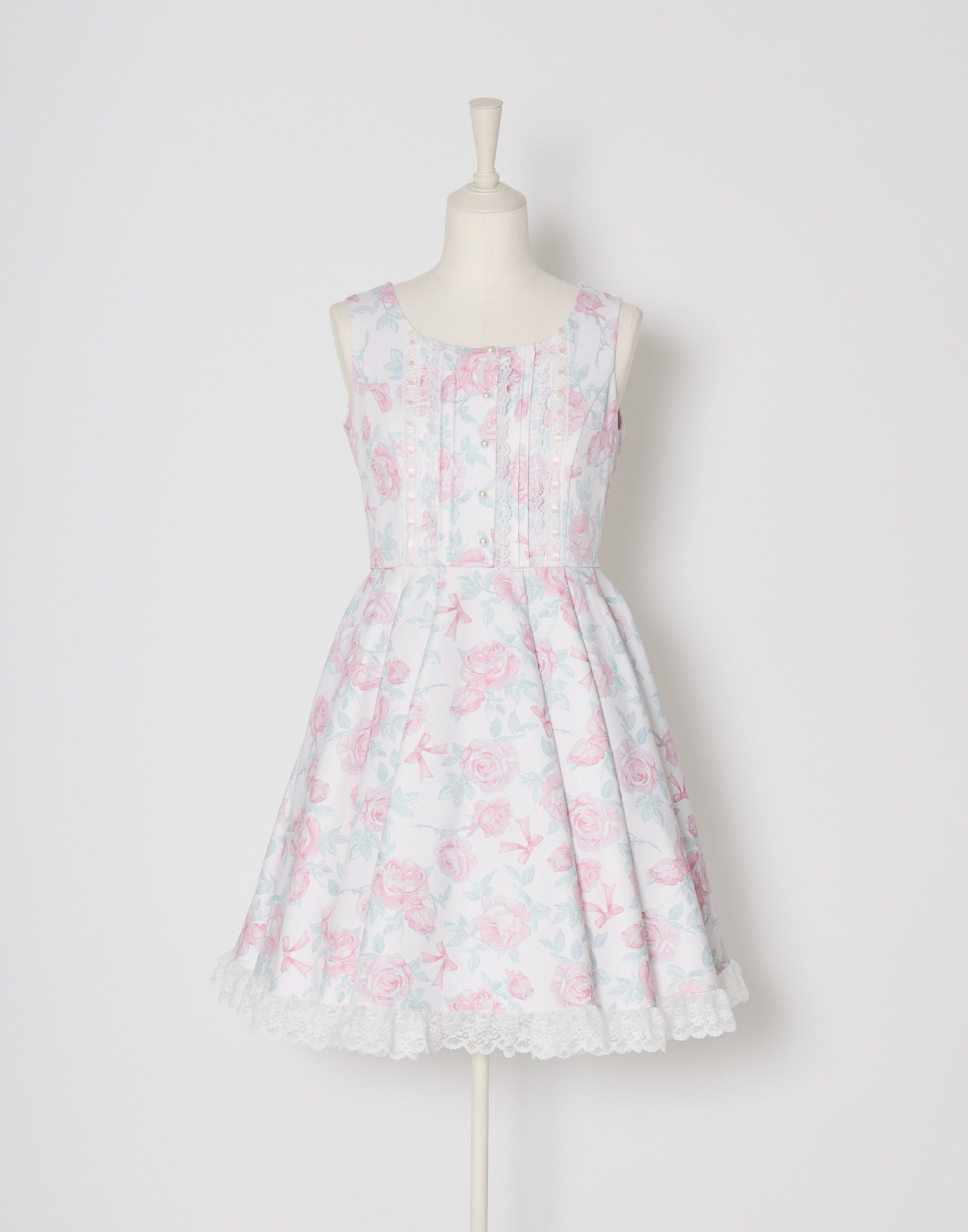 mellfy memory Rosy Floral Angelic Dress