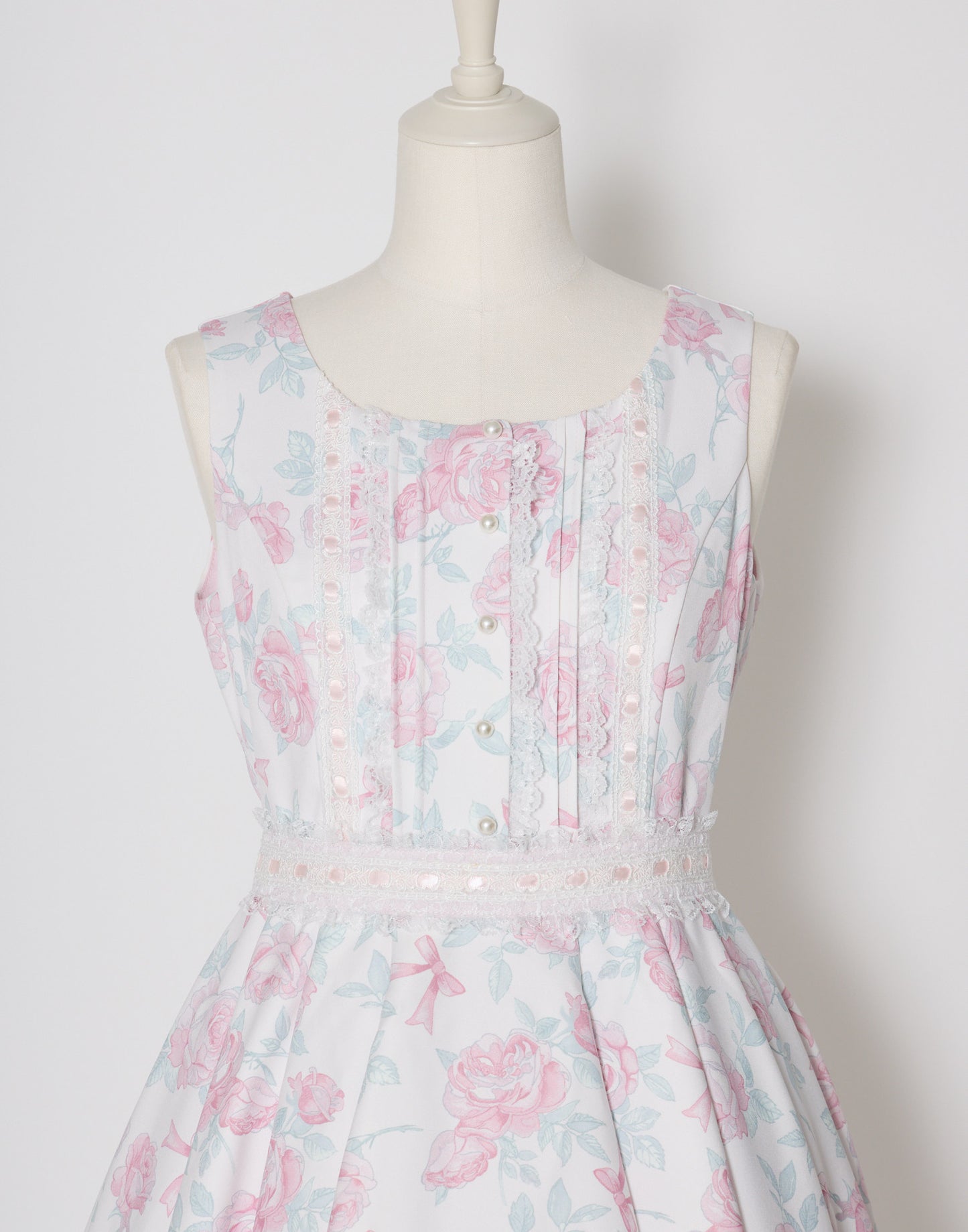 mellfy memory Rosy Floral Angelic Dress