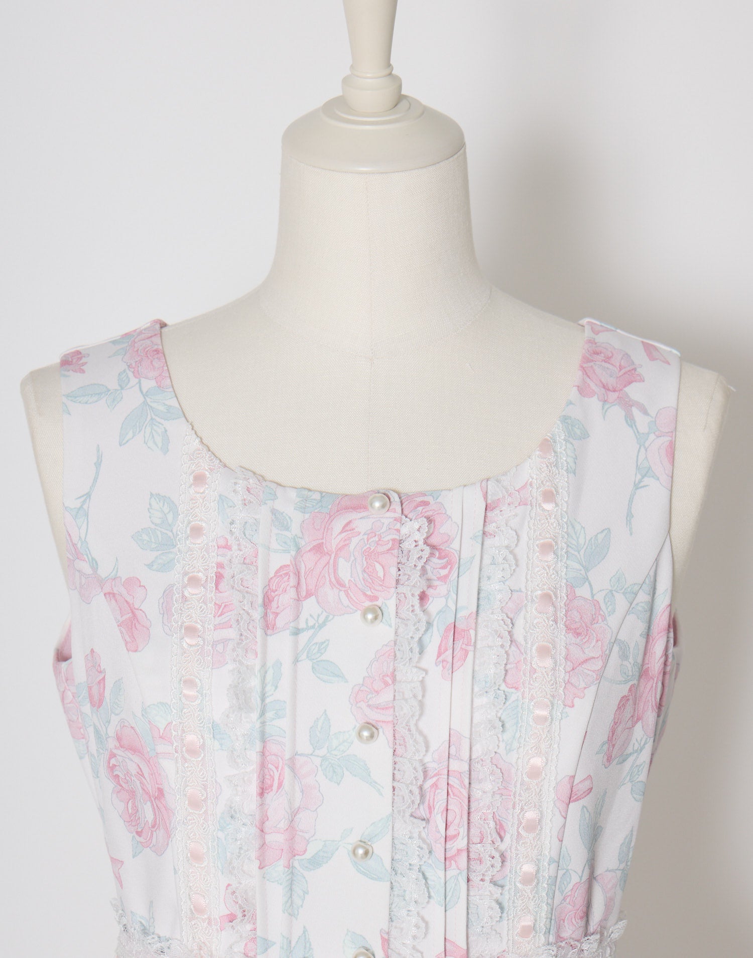 mellfy memory Rosy Floral Angelic Dress