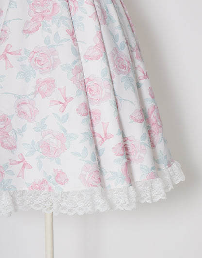 mellfy memory Rosy Floral Angelic Dress